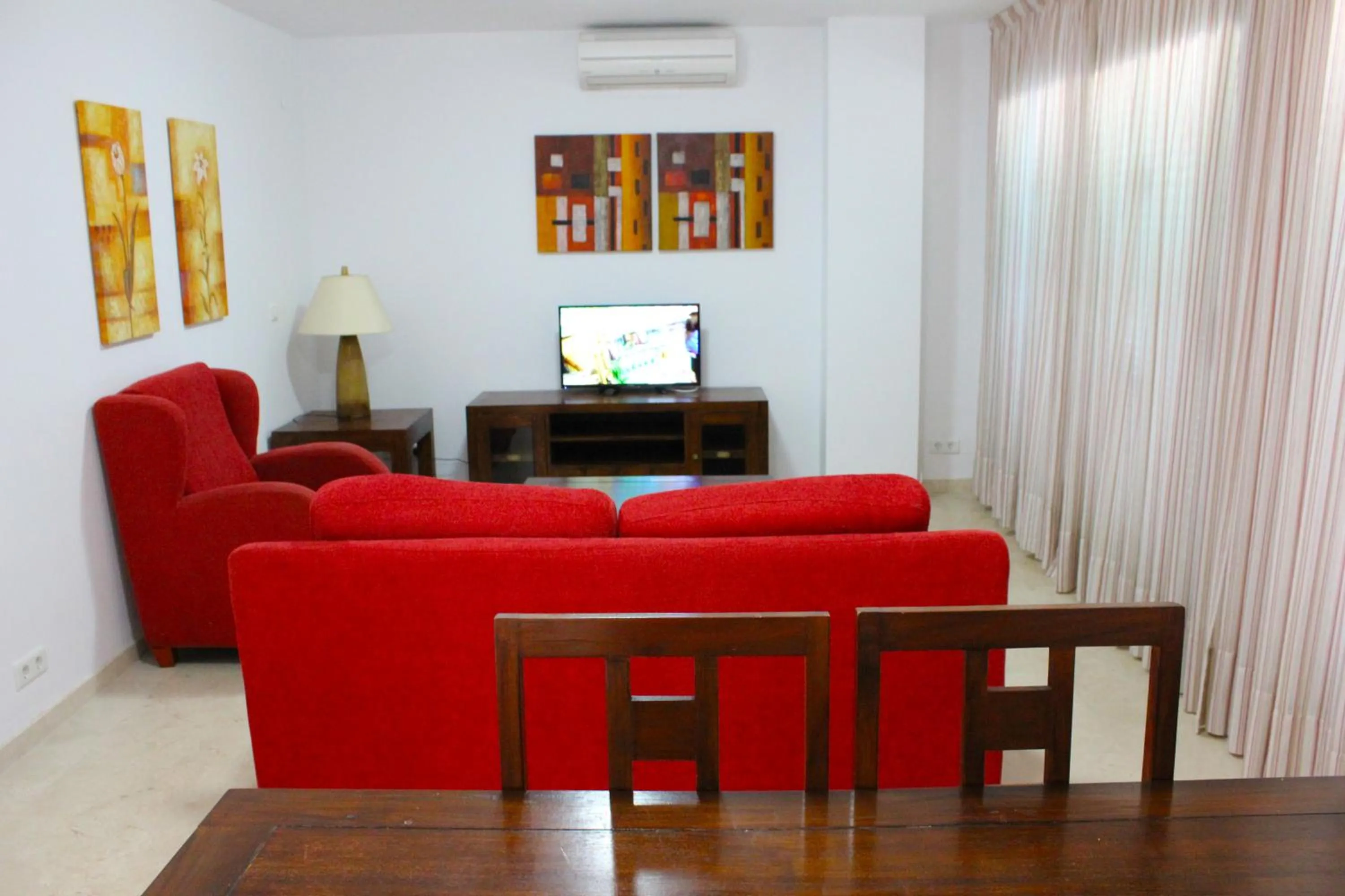 Living room in Hotel Apartamentos Manilva Sun