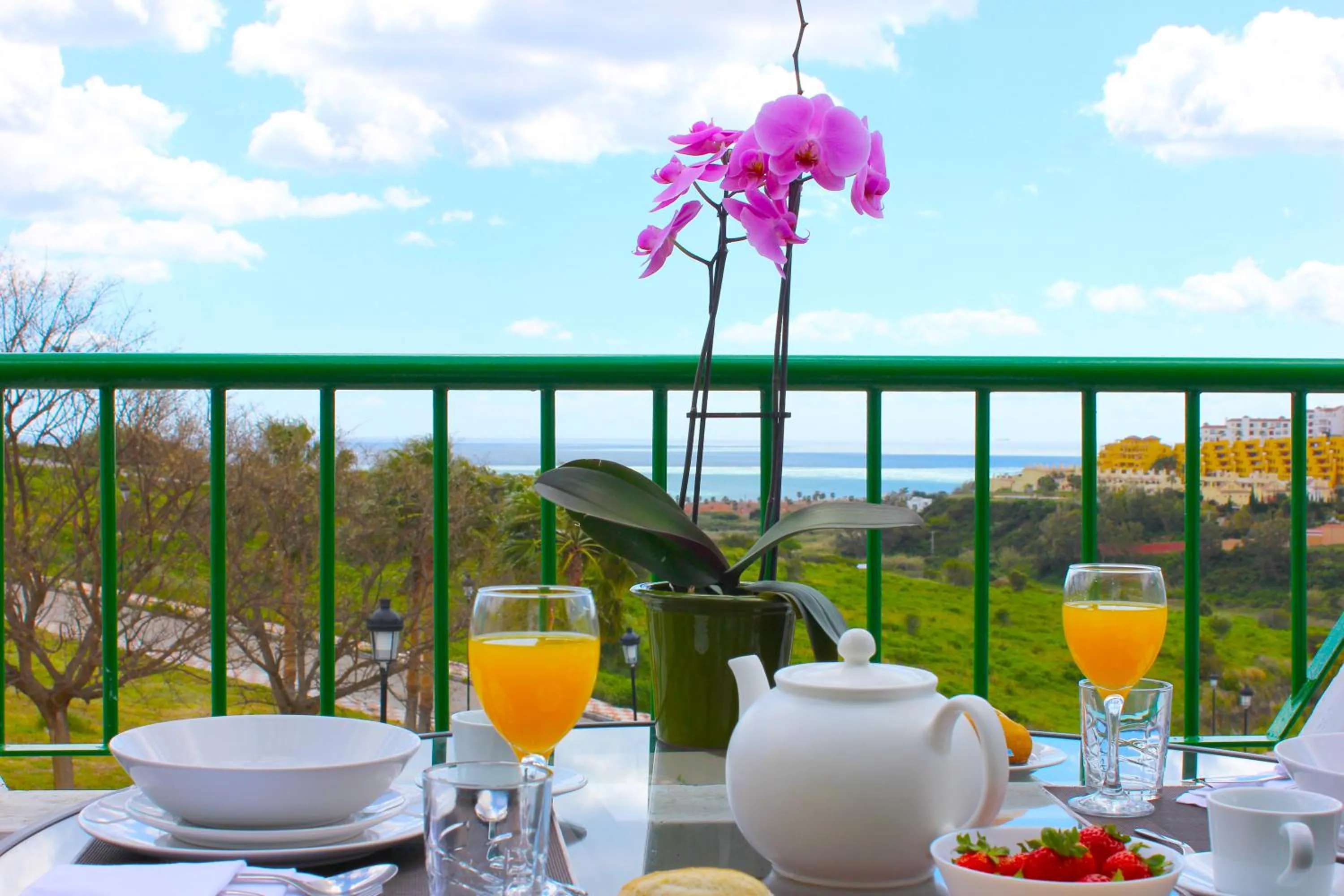 Sea view in Hotel Apartamentos Manilva Sun