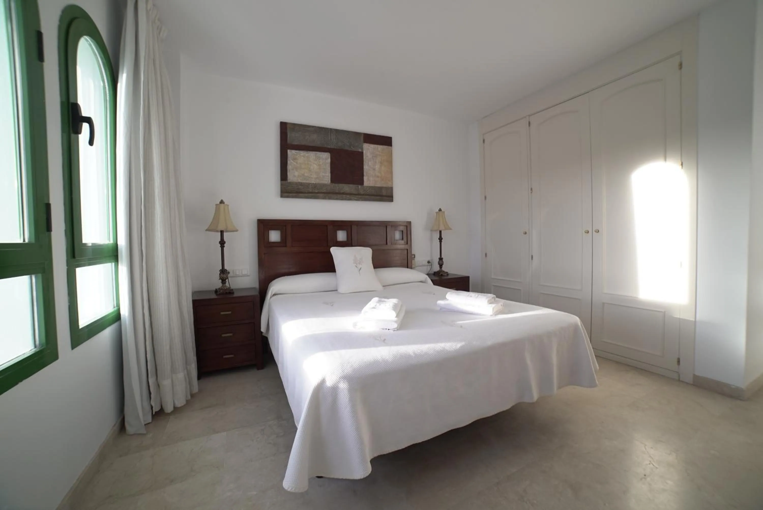 Bedroom, Bed in Hotel Apartamentos Manilva Sun