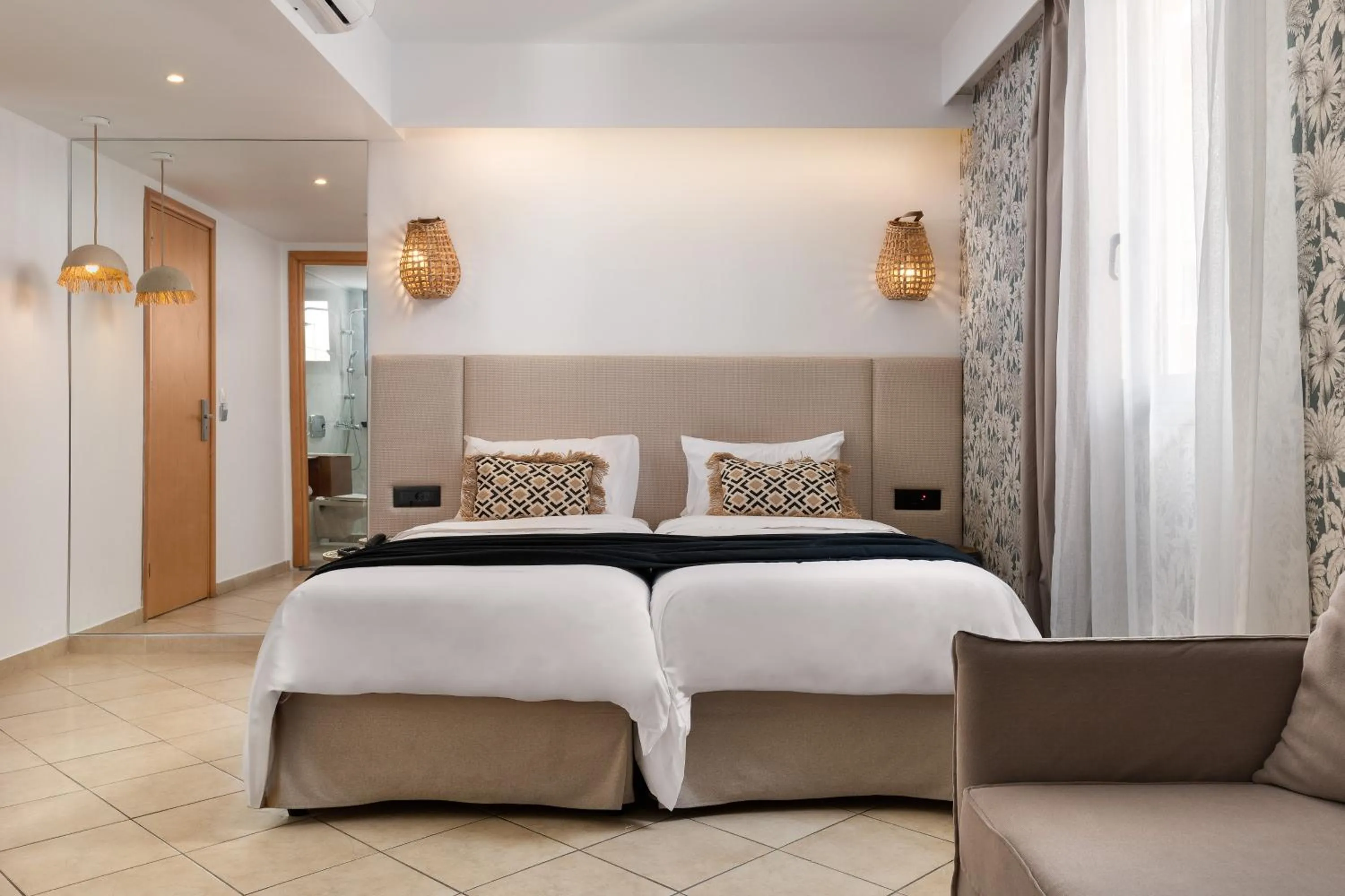 Bed in Diana Art Boutique Hotel