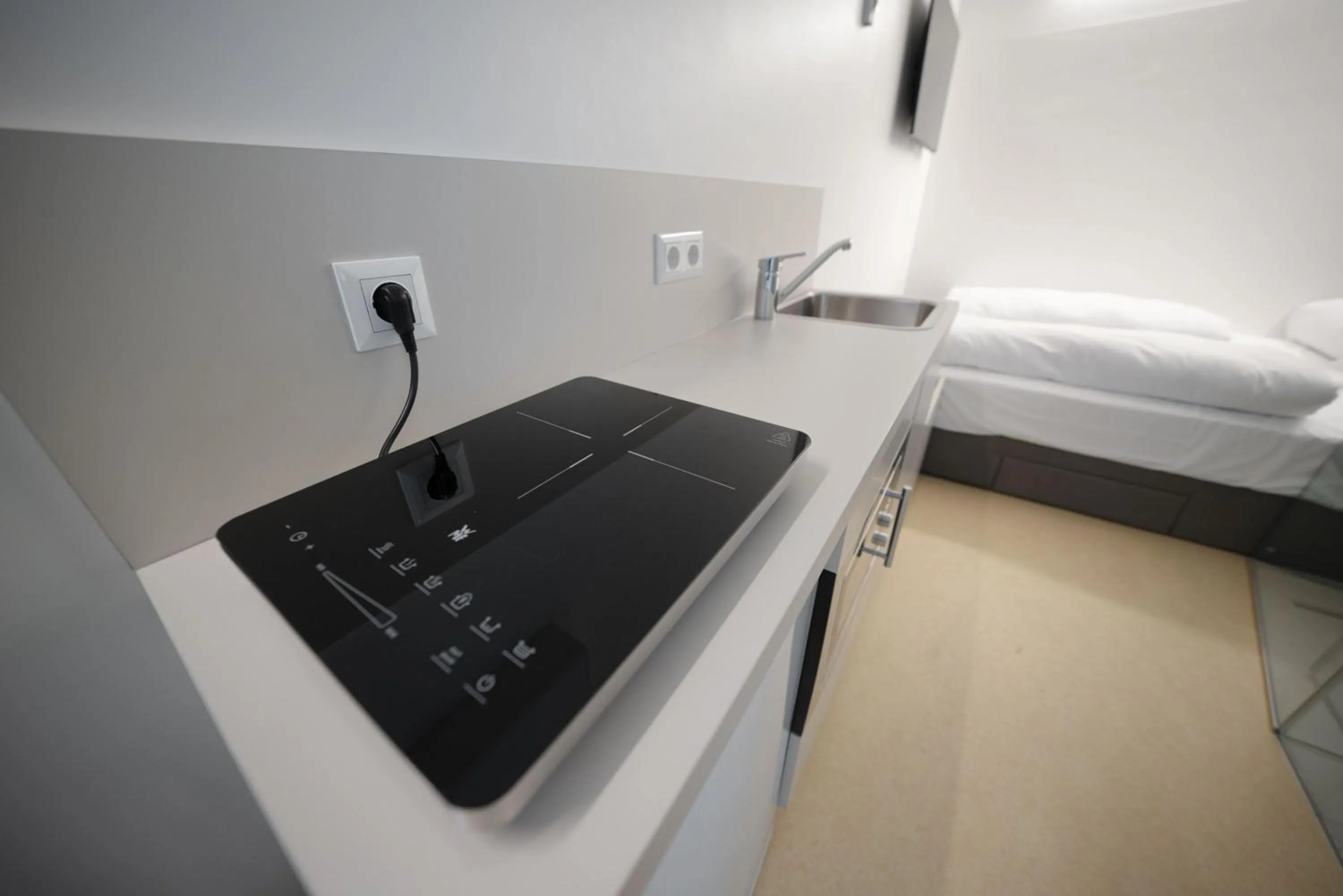 Bed in Smart Nano Living - Wien Hauptbahnhof - self check-in