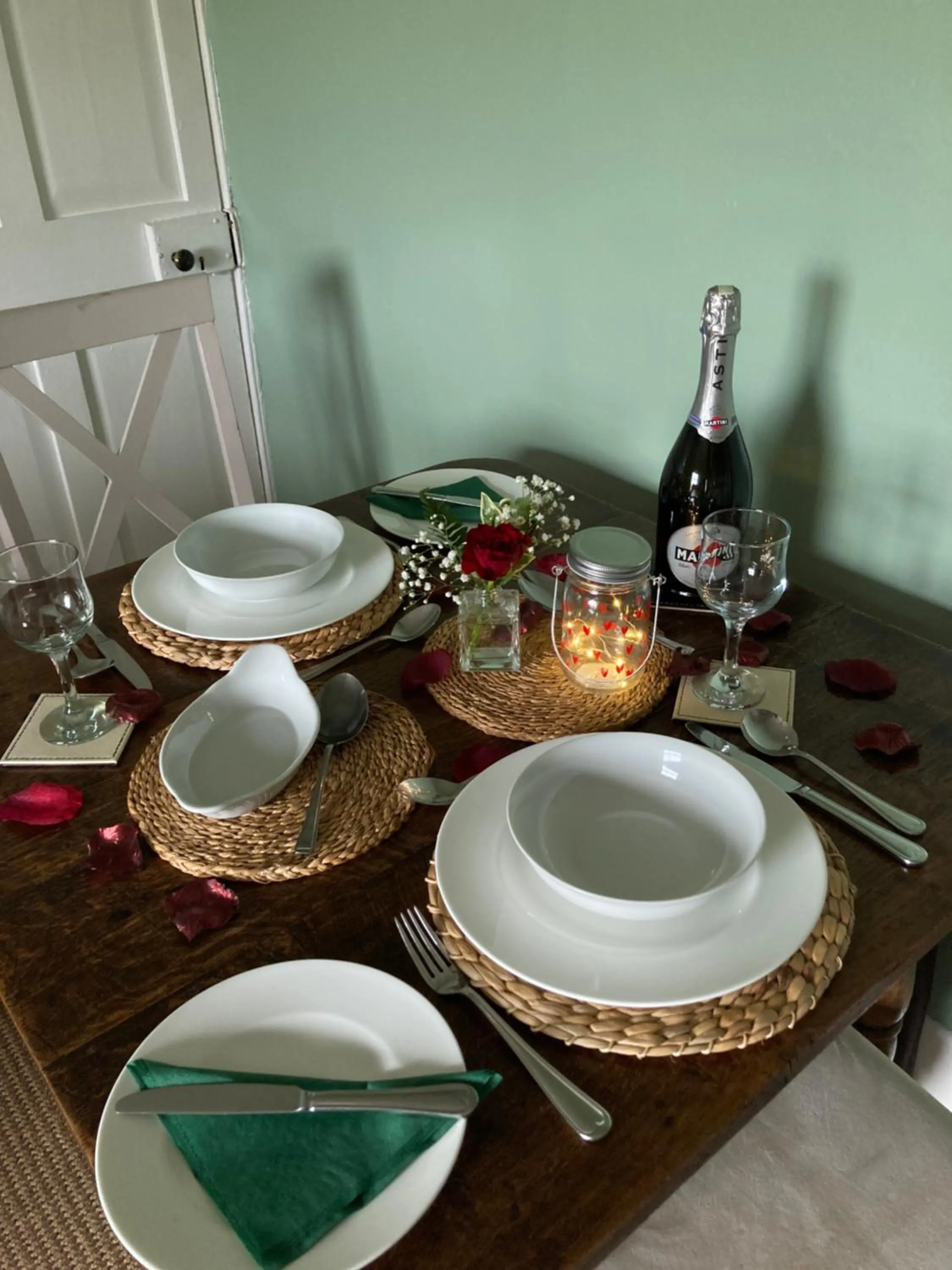 Dining area in Top Floor at Cantref House