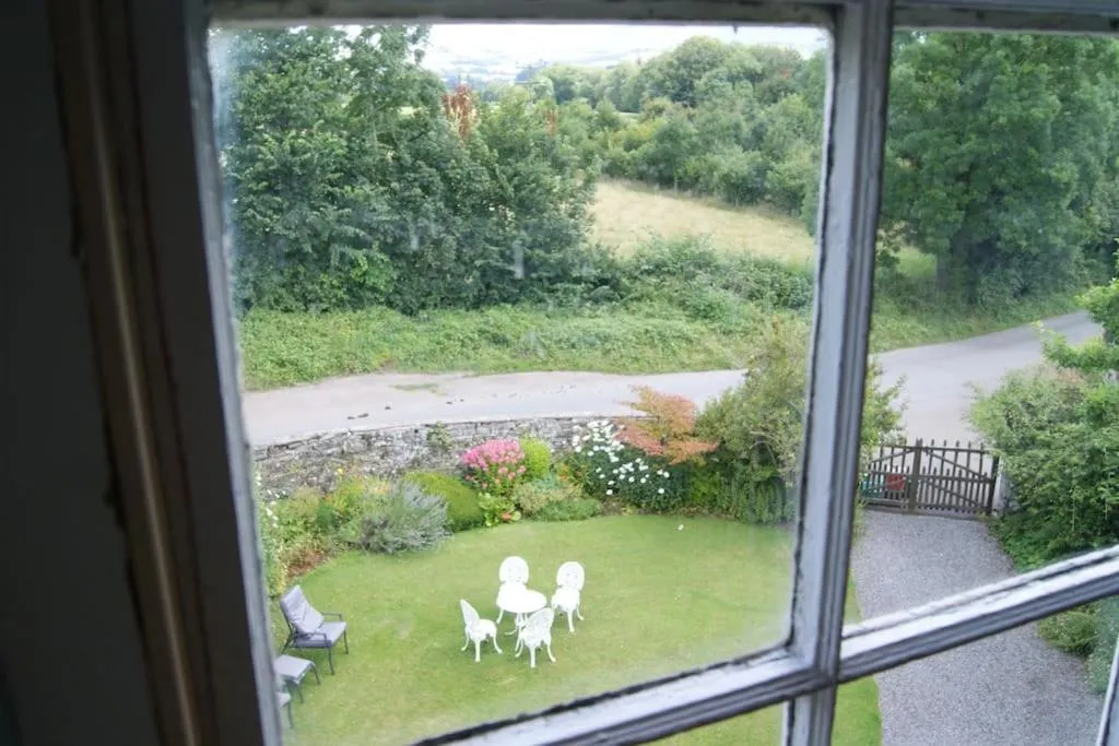 Garden view in Top Floor at Cantref House