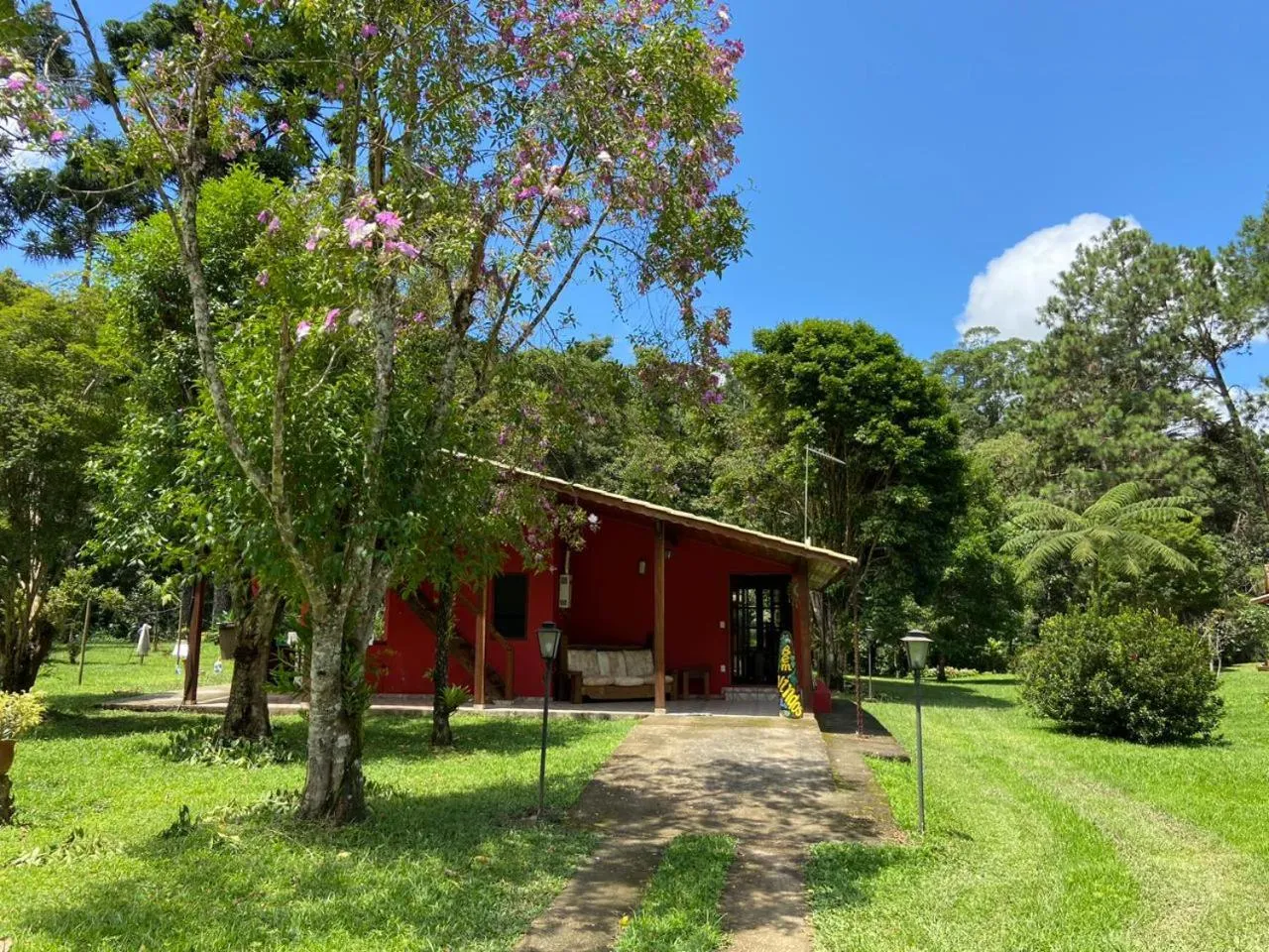 Property building in Pousada Bosque do Visconde