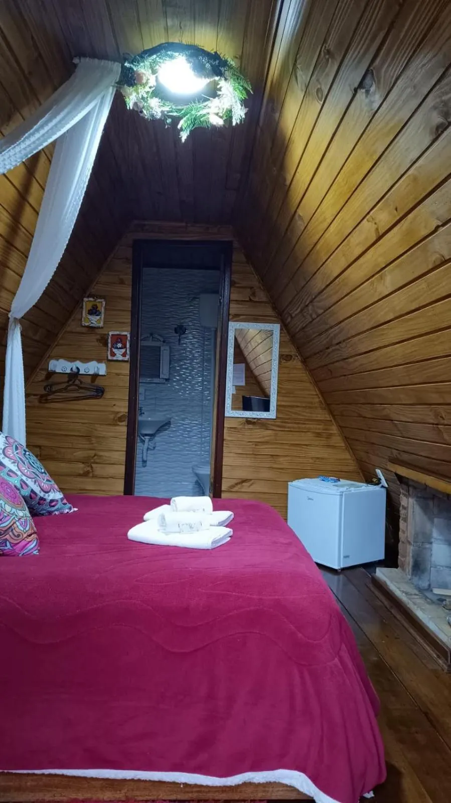 Bed in Pousada Bosque do Visconde