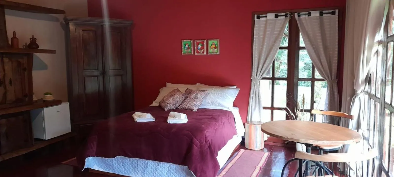 Bed in Pousada Bosque do Visconde