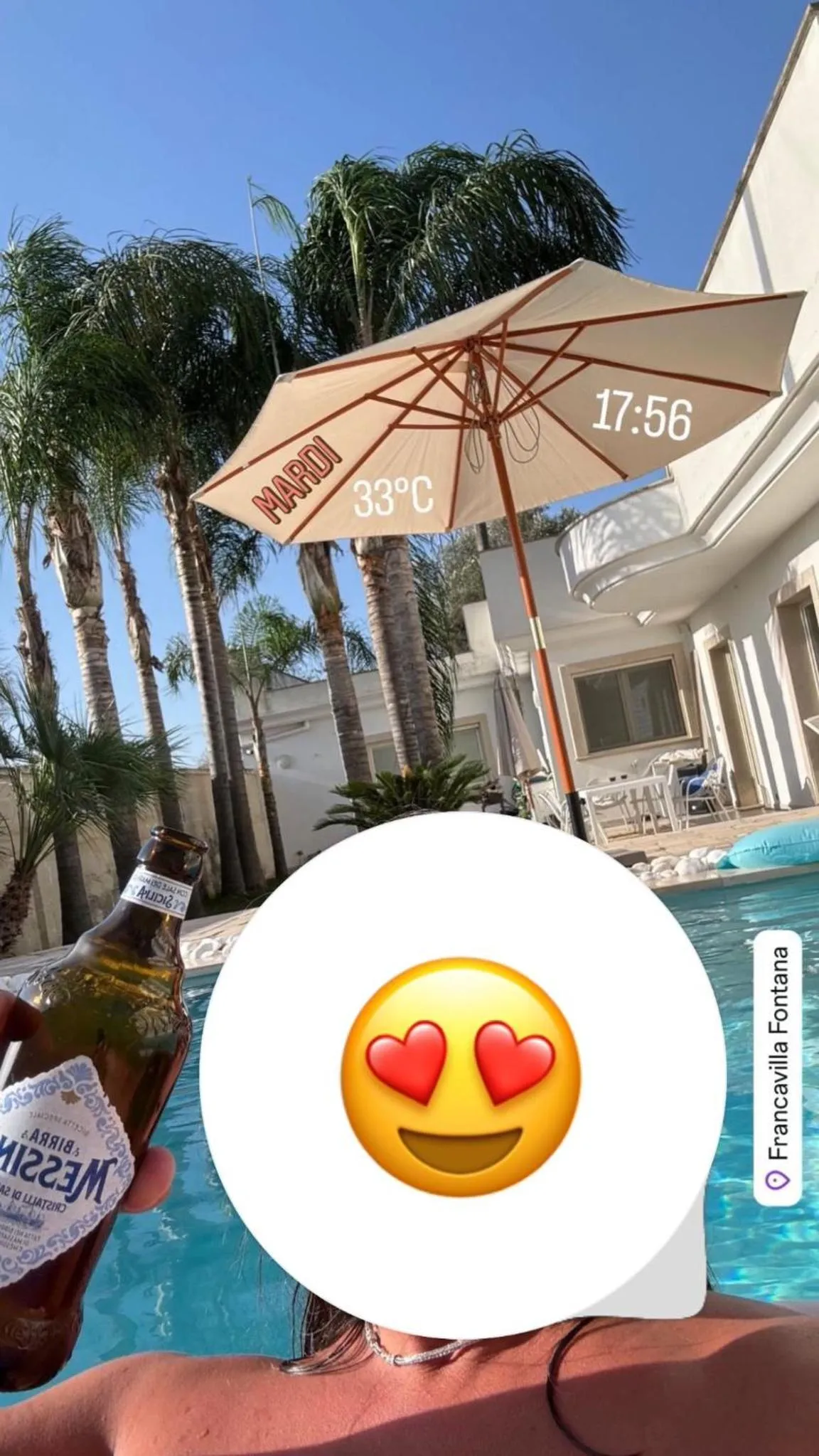 Villa con piscina Aria di sole