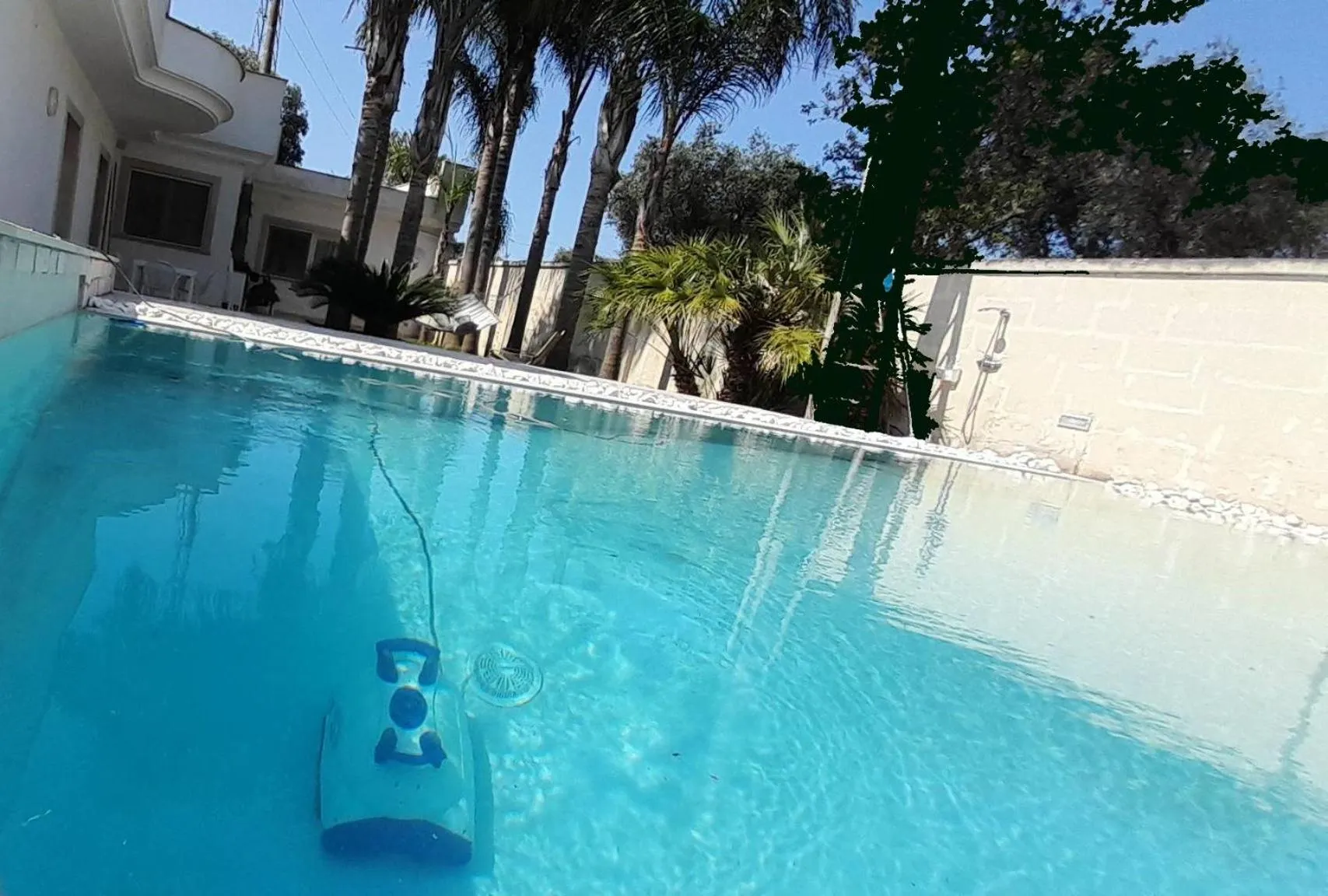 Pool view in Villa con piscina Aria di sole