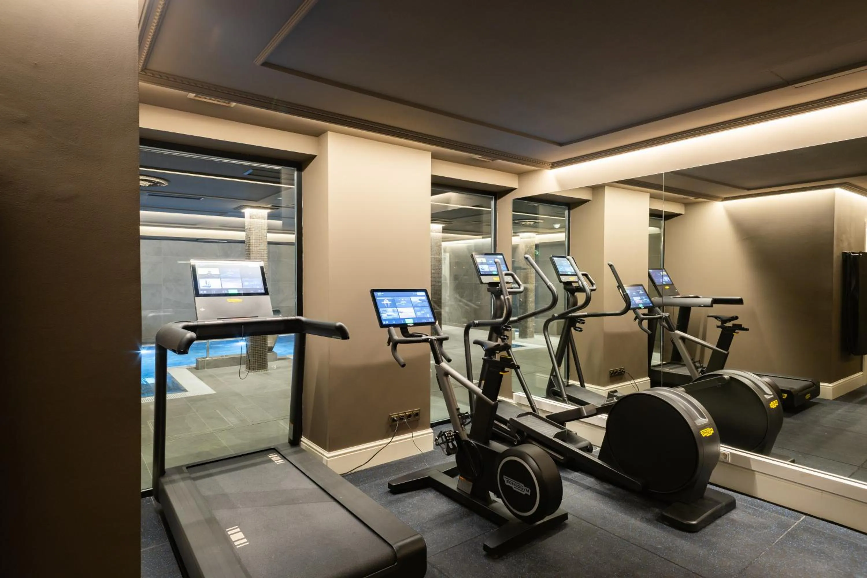 Fitness centre/facilities in Hotel Luze Boutique San Sebastian