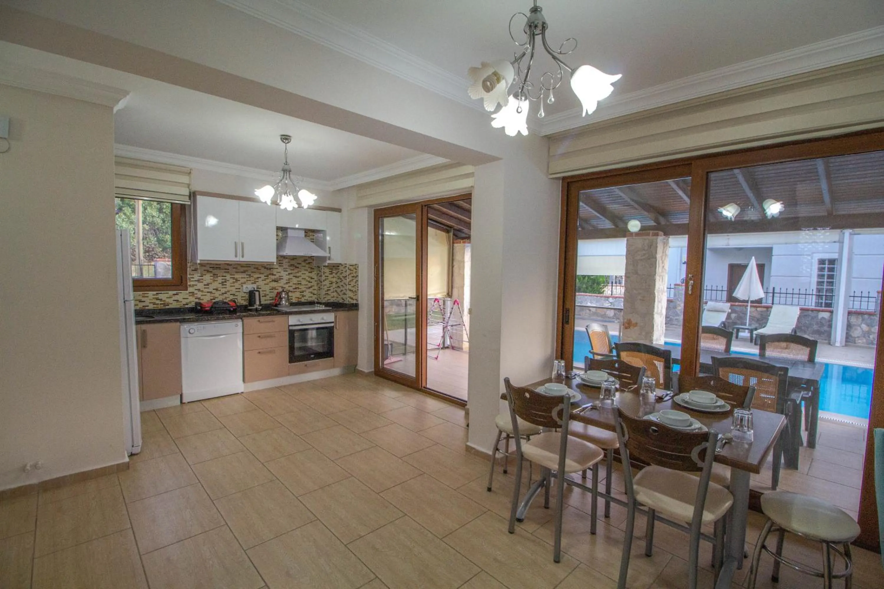 Coffee/tea facilities in Prestij Makri 4+1 Villa, Özel Havuzlu, Fethiye
