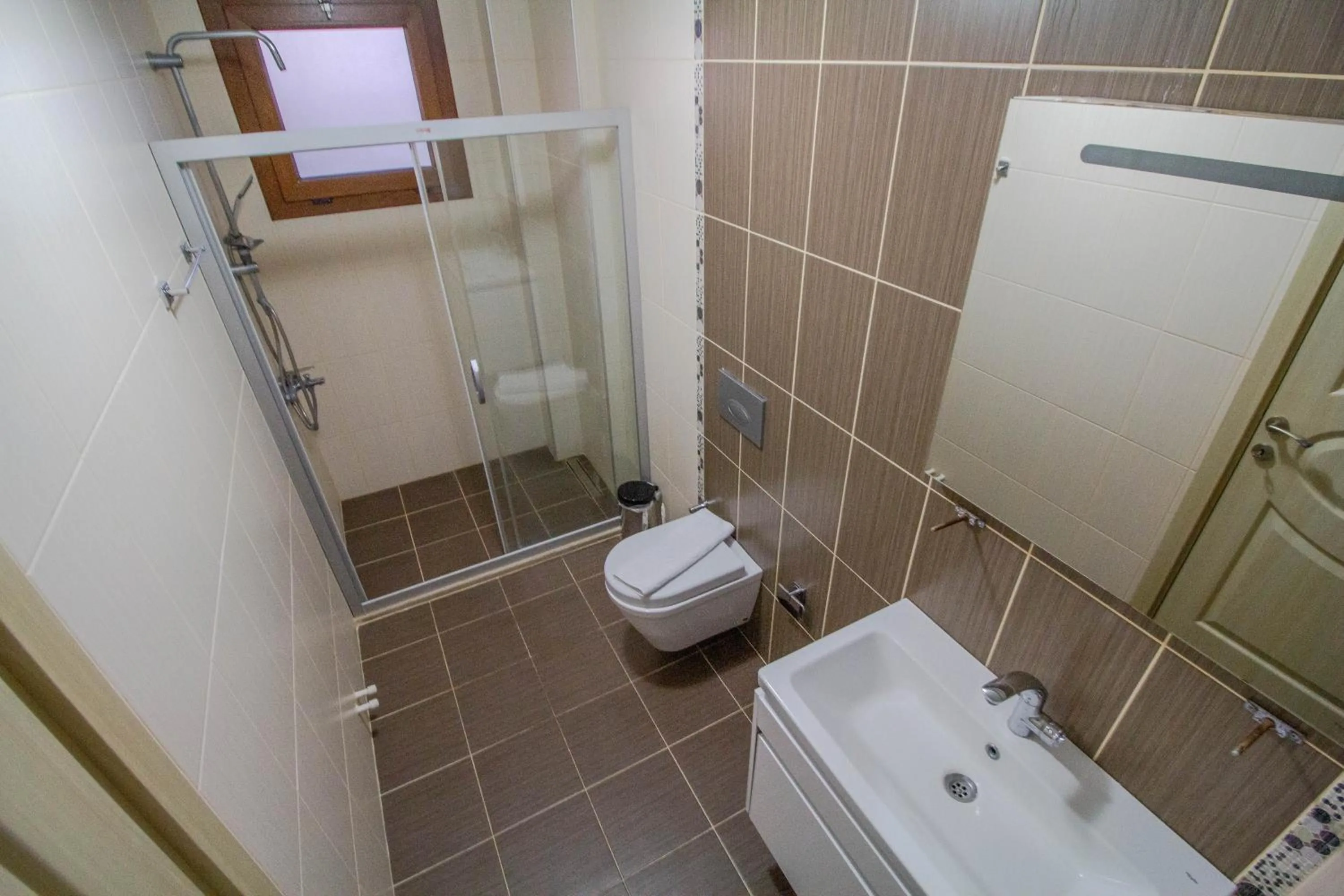 Shower in Prestij Makri 4+1 Villa, Özel Havuzlu, Fethiye