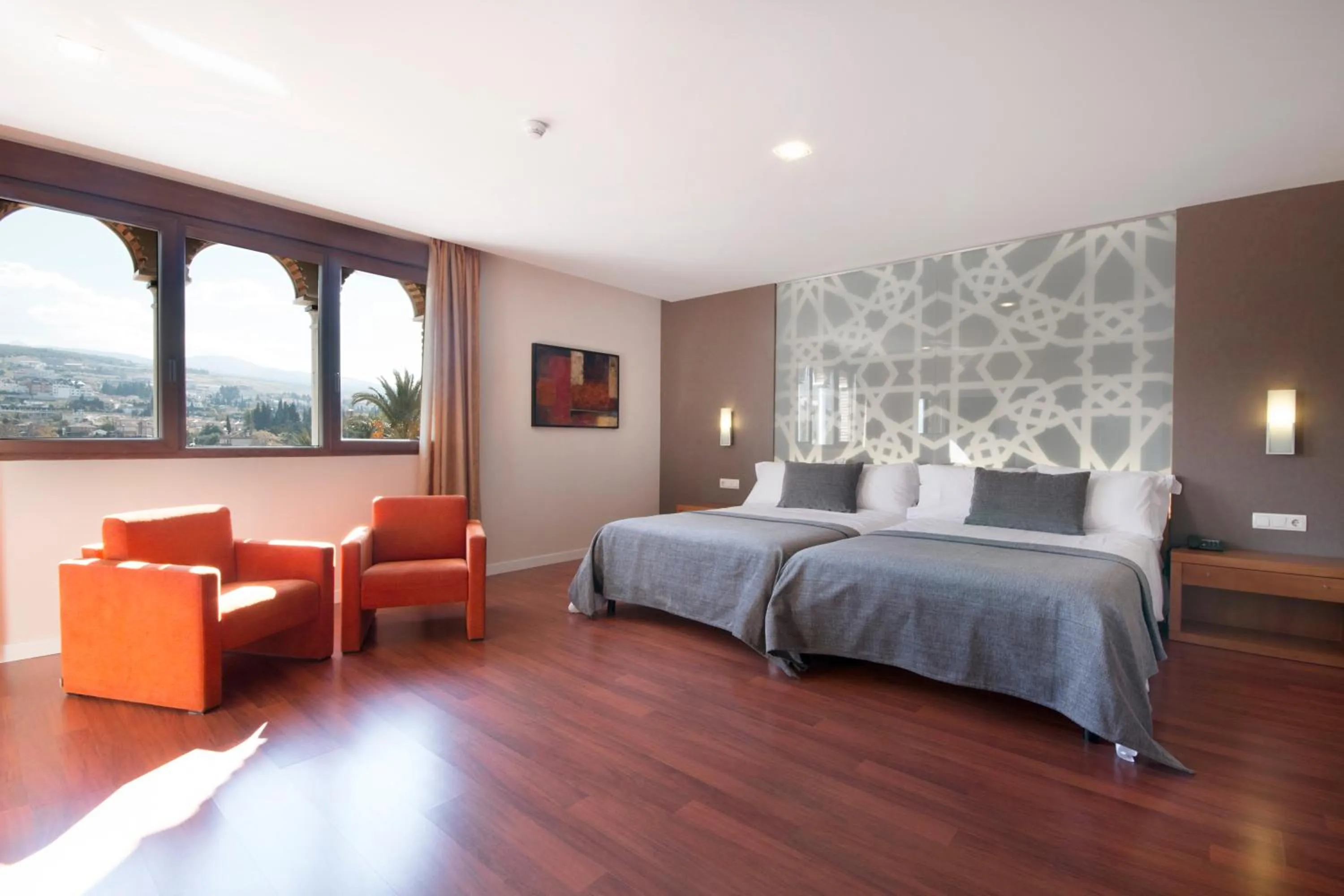 Photo of the whole room, Bed in Hotel Granada Palace