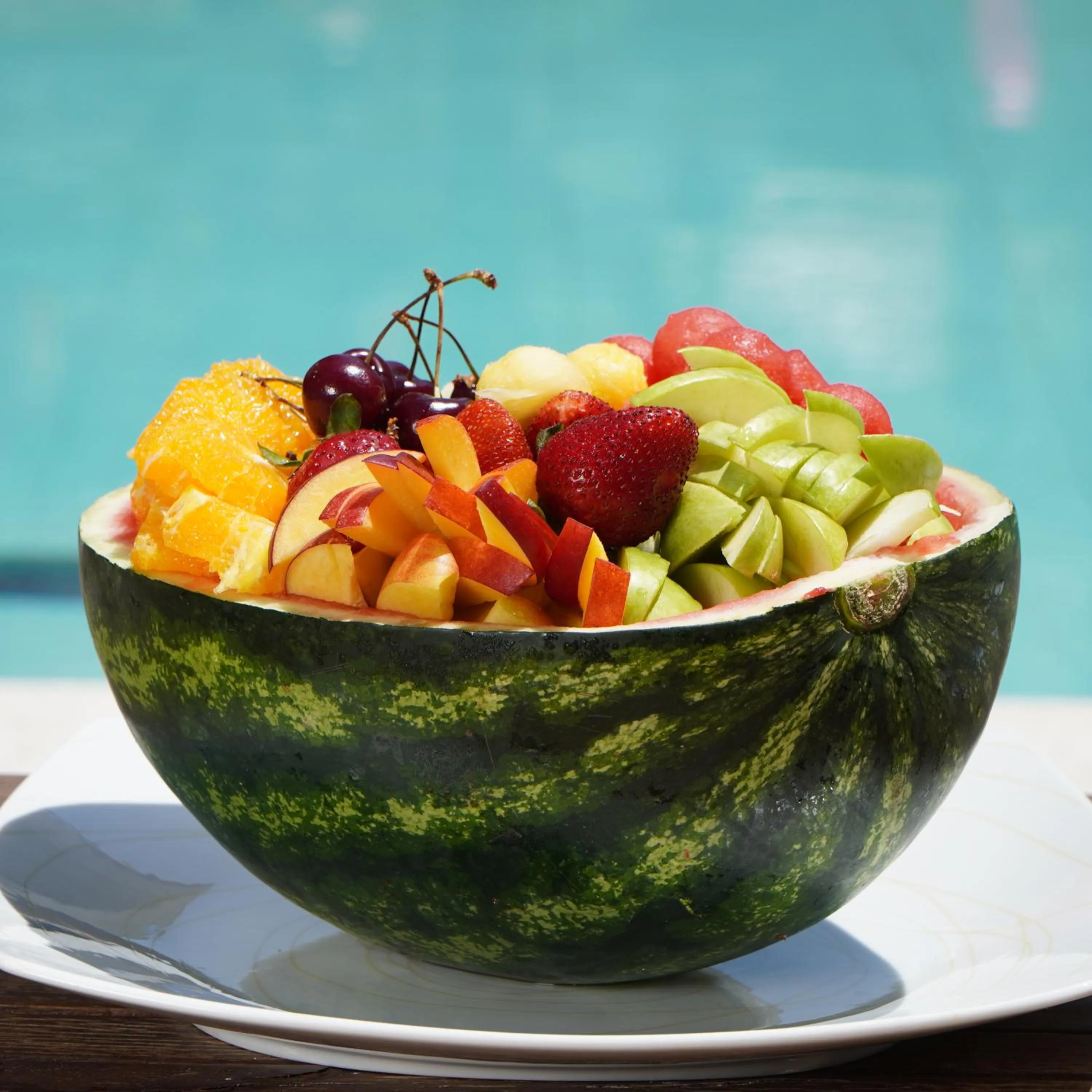 Swimming pool in Hotel Evilion Sea And Sun