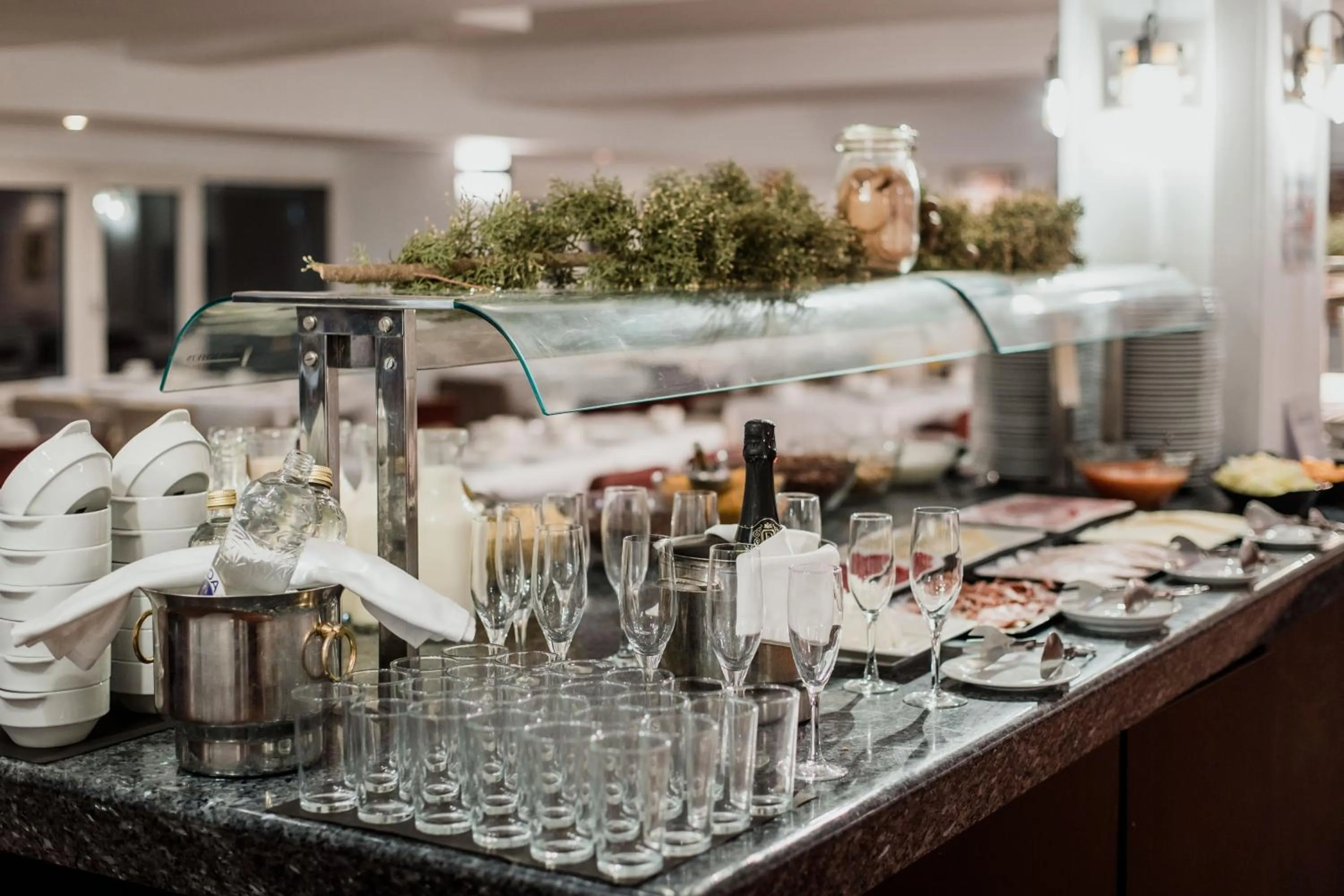 Dinner in Mont Blanc