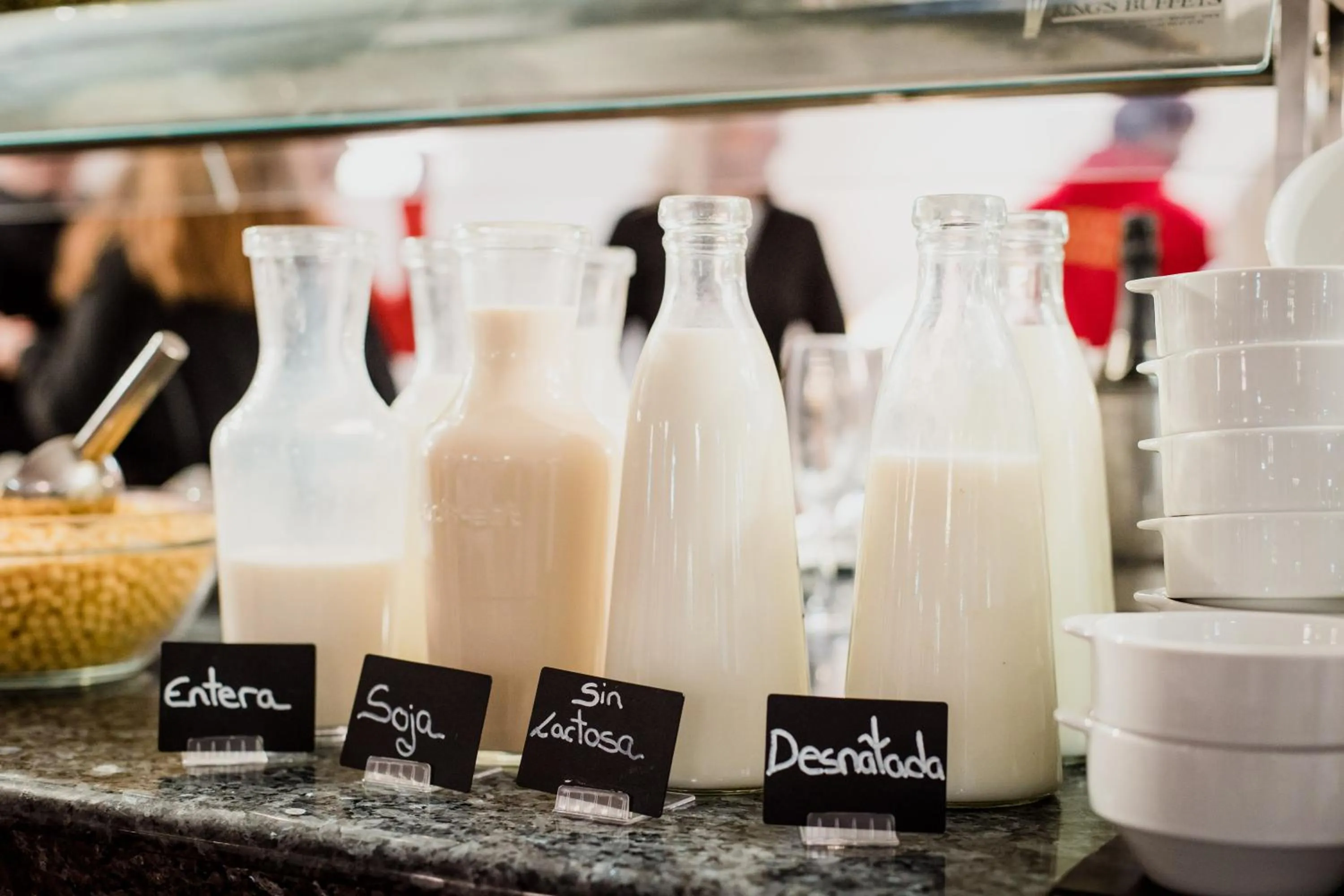 Buffet breakfast in Mont Blanc