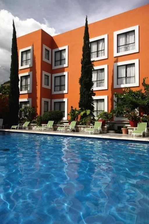Property building in Hotel Oaxaca Dorado