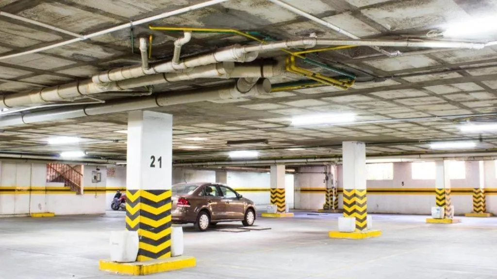 Parking in Hotel Oaxaca Dorado