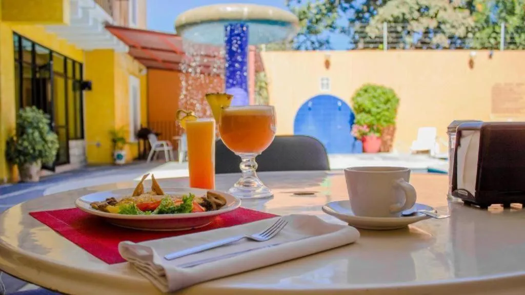 Food in Hotel Oaxaca Dorado