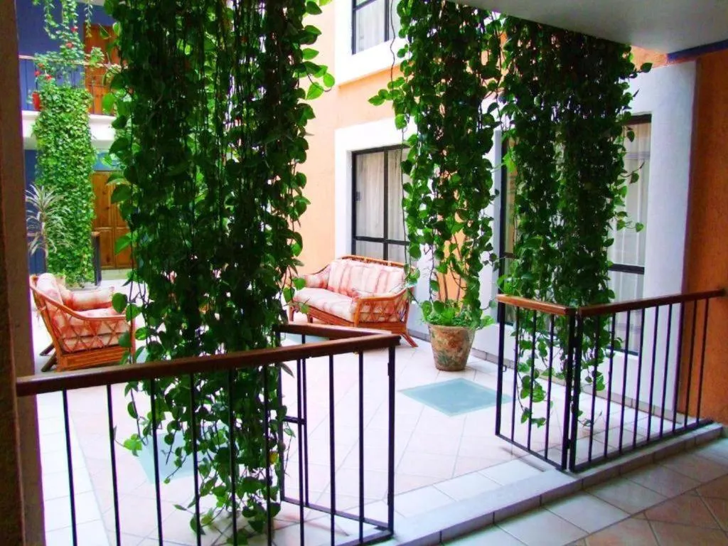 Living room in Hotel Oaxaca Dorado