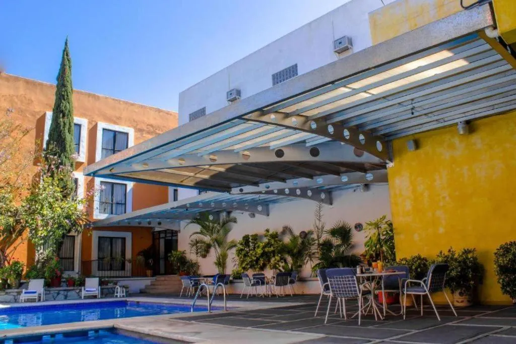 Solarium in Hotel Oaxaca Dorado