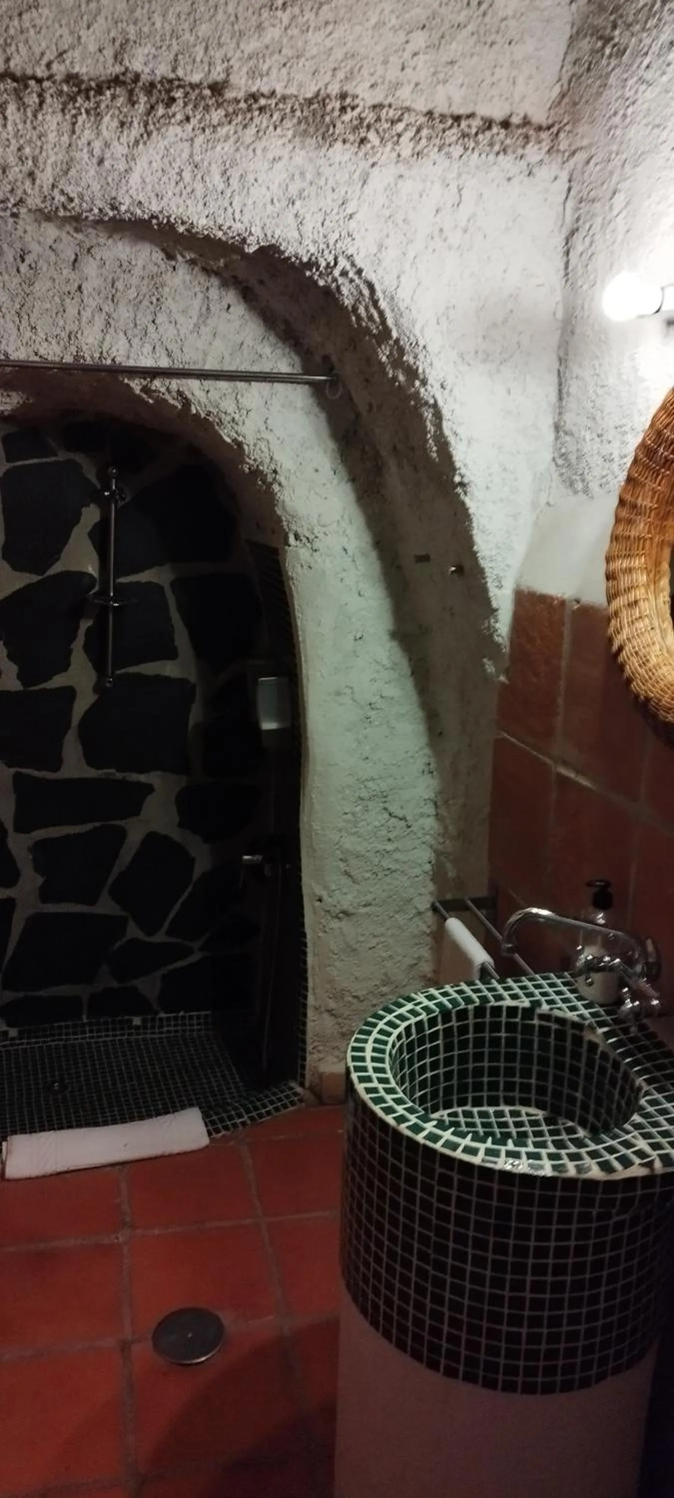 Decorative detail in Casas Cueva y Cortijo La Tala en Guadix