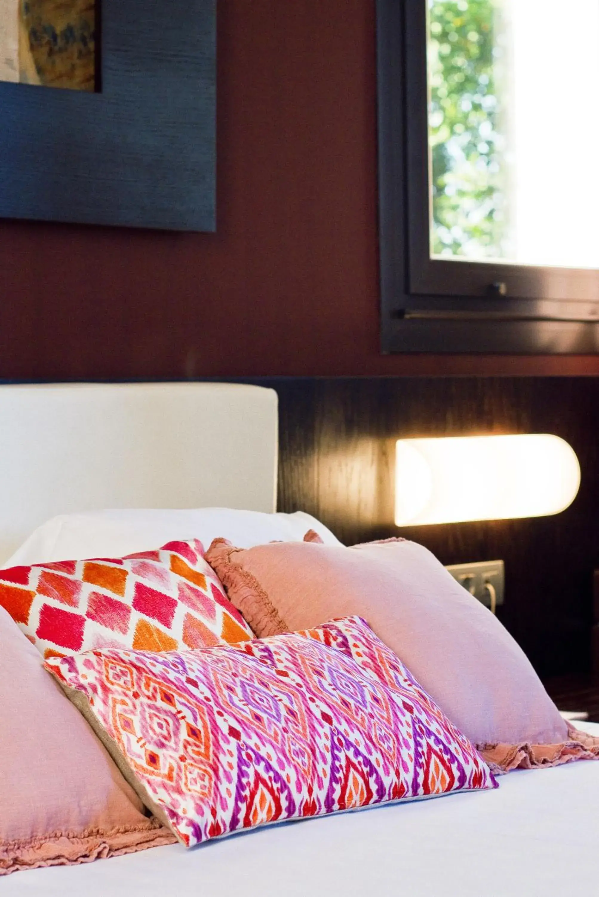 Decorative detail, Bed in Oca Palacio De La Llorea Hotel & Spa Decorative detail, Bed in Oca Palacio De La Llorea Hotel & Spa