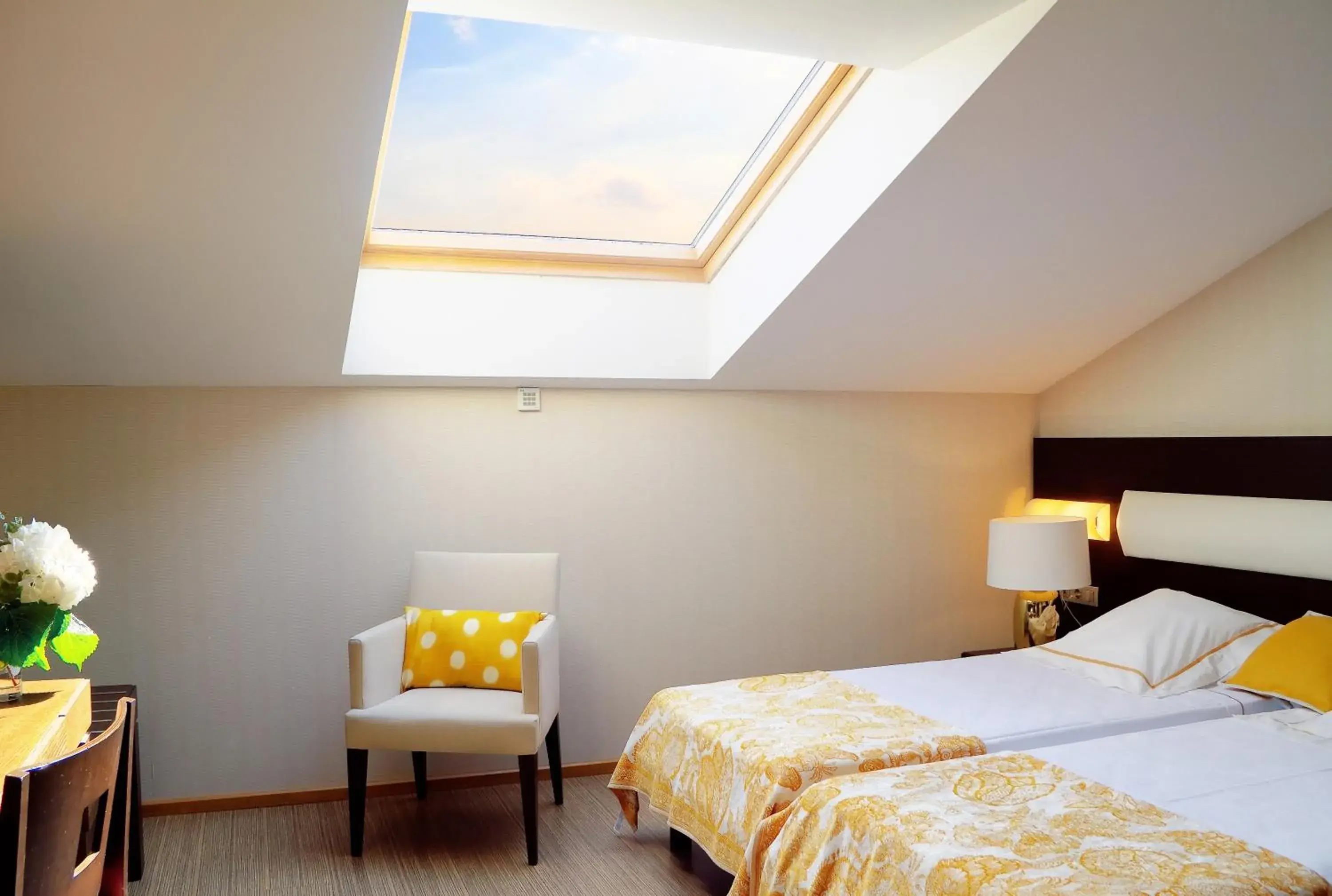 Bedroom, Bed in Oca Palacio De La Llorea Hotel & Spa Bedroom, Bed in Oca Palacio De La Llorea Hotel & Spa