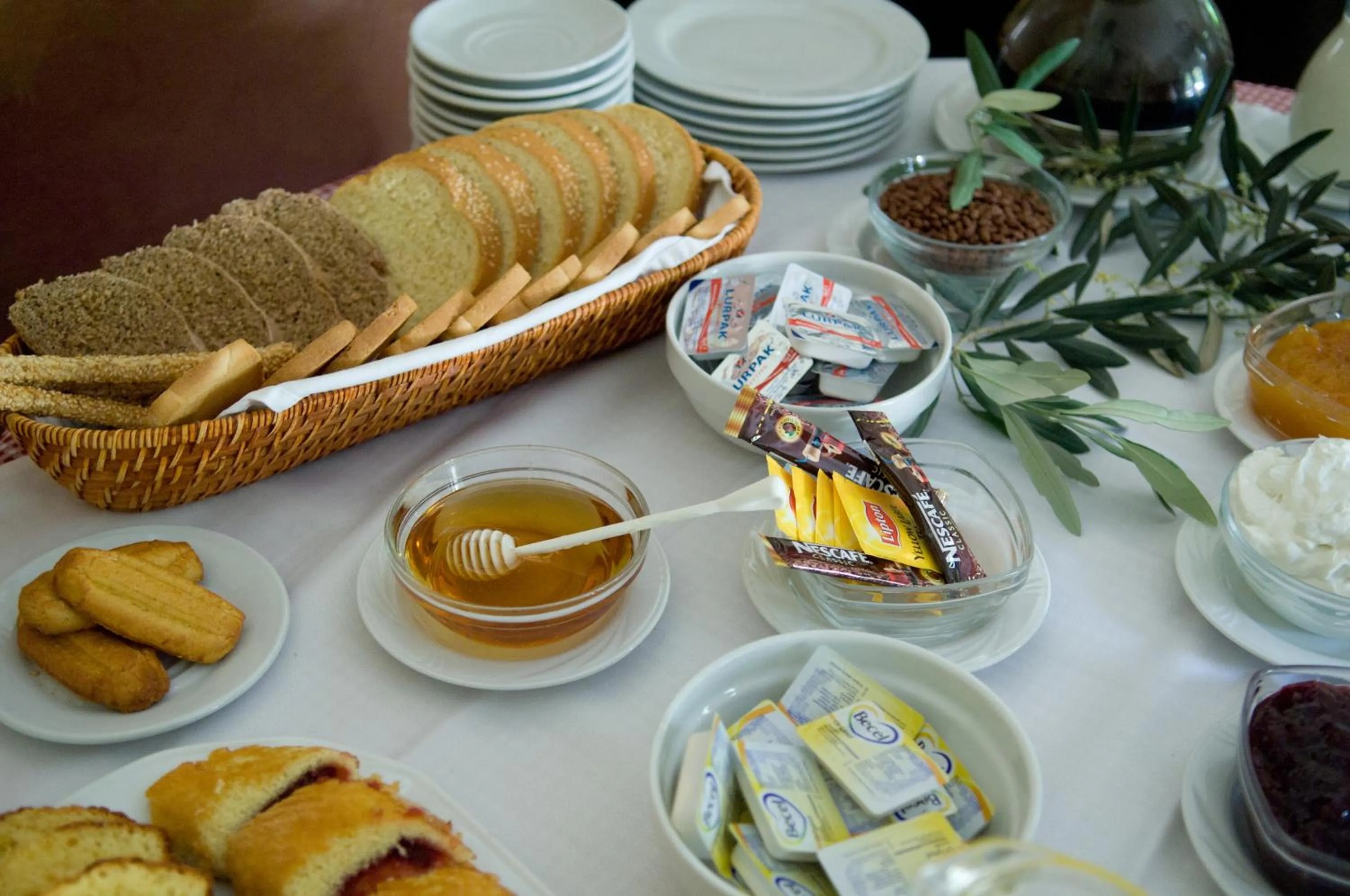 Meals in Alkistis Hotel