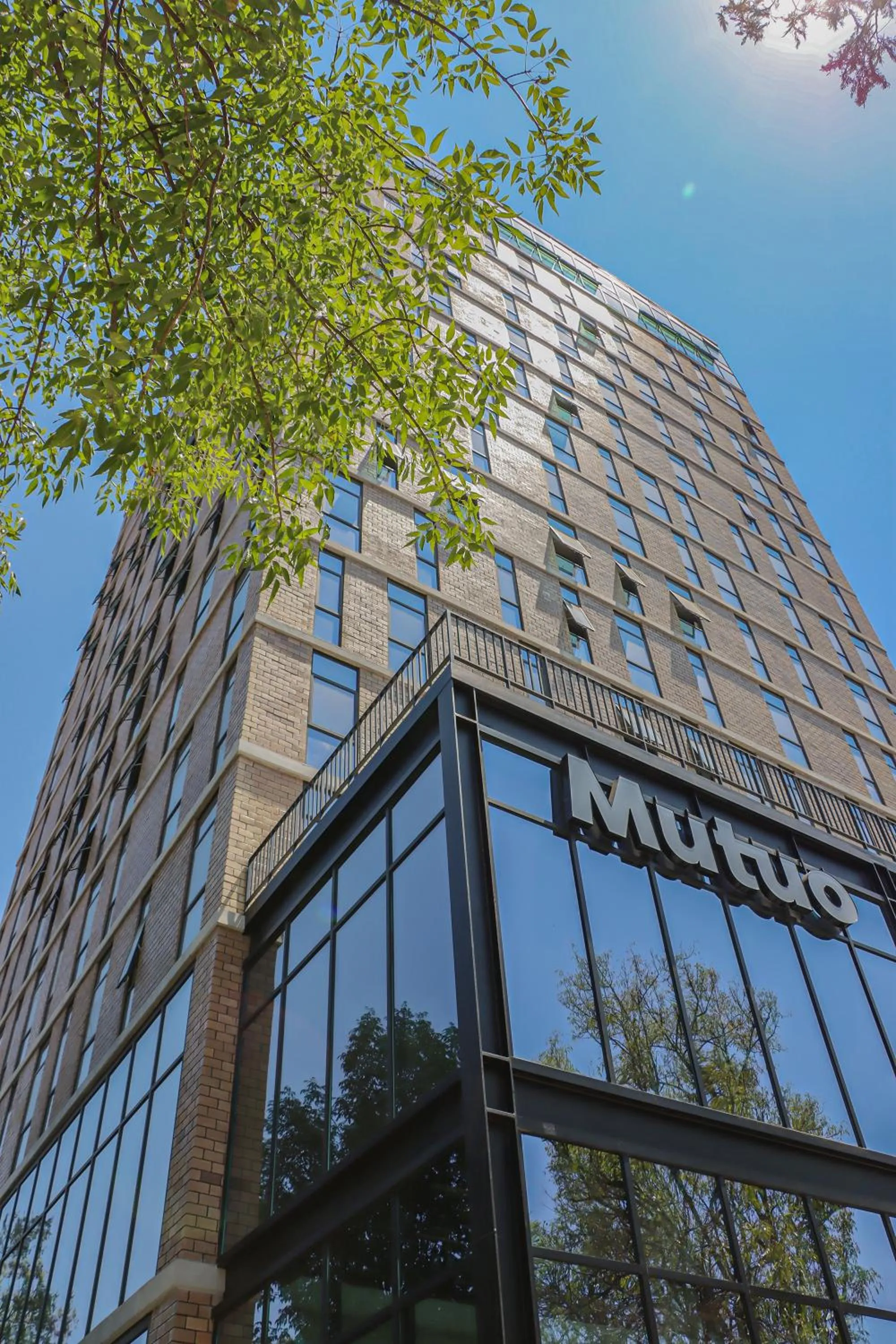 Facade/entrance in Mutuo Vive