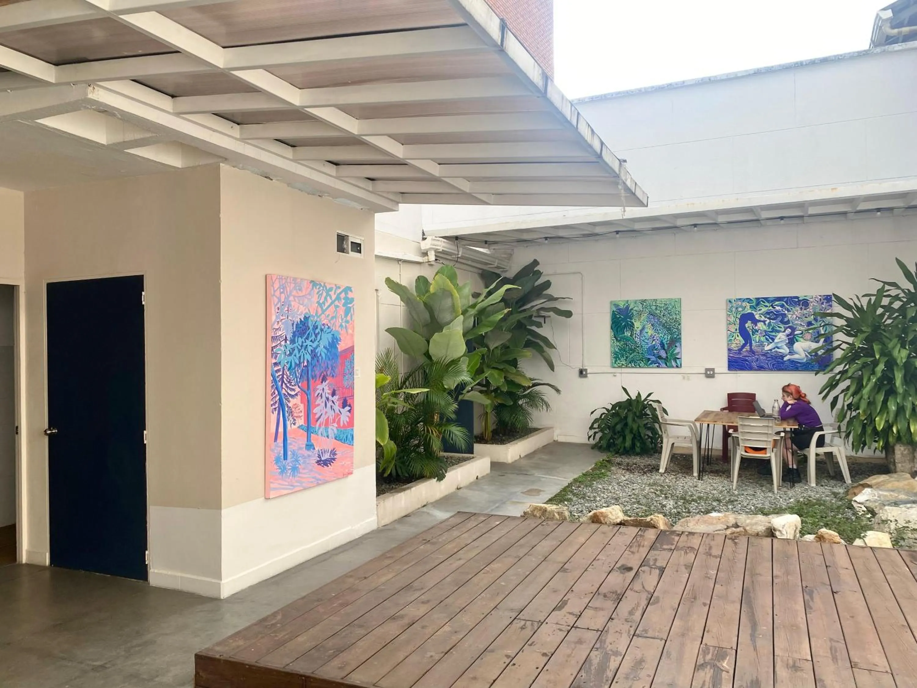 Patio in Casa Mosaiko Nutibara Laureles