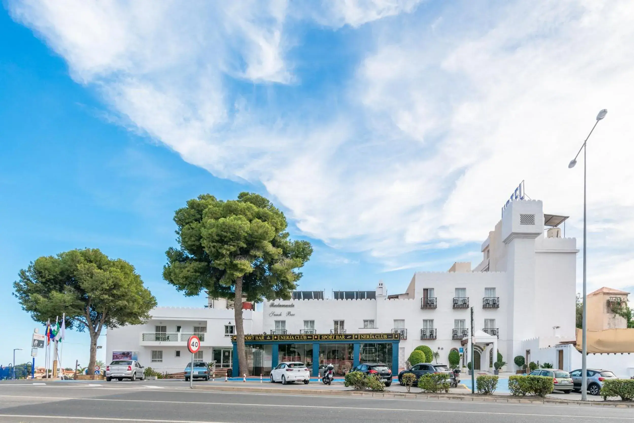 Property building in Hotel Nerja Club by Dorobe Property building in Hotel Nerja Club by Dorobe