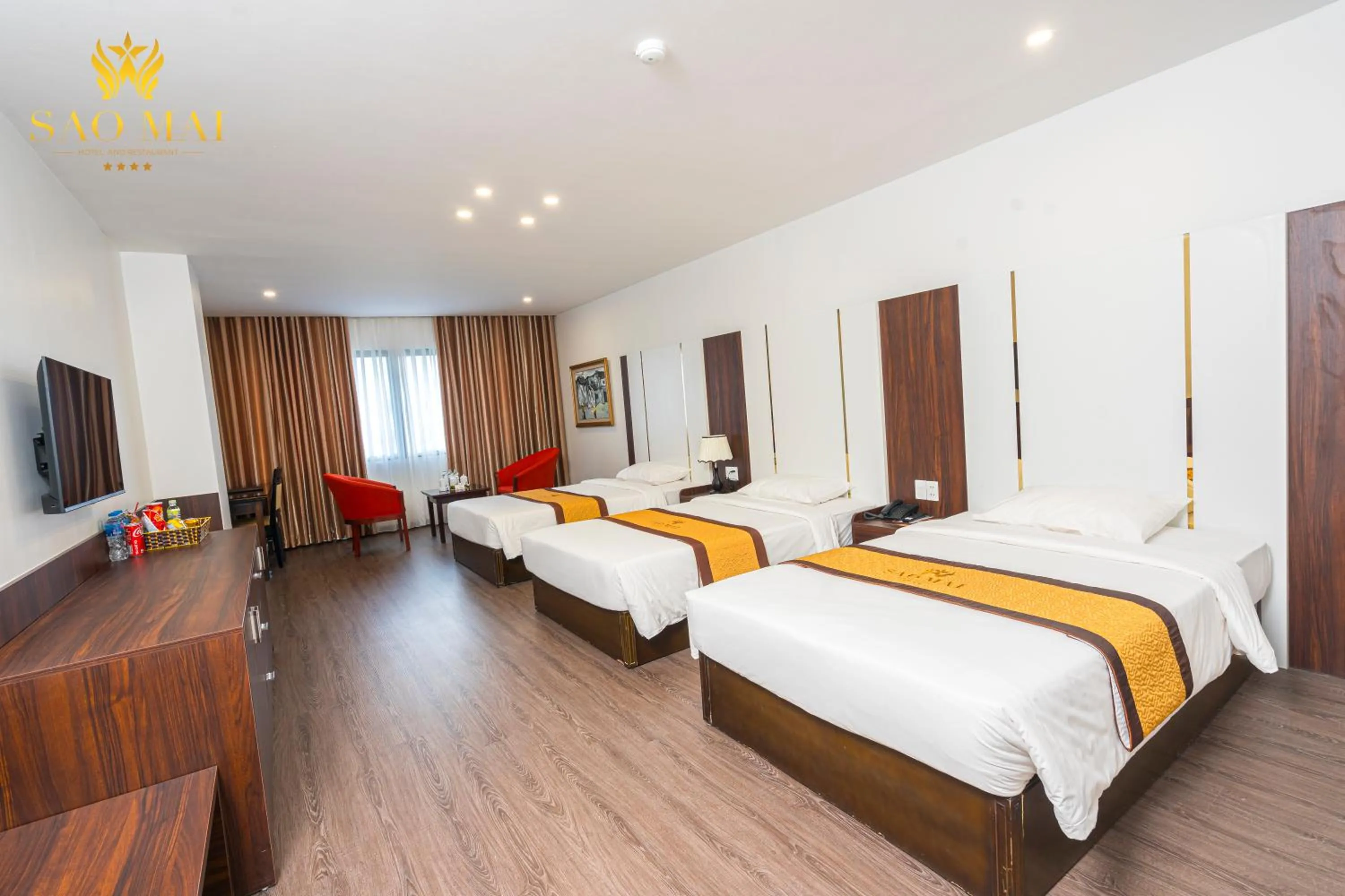 Photo of the whole room, Bed in Sao Mai Hotel