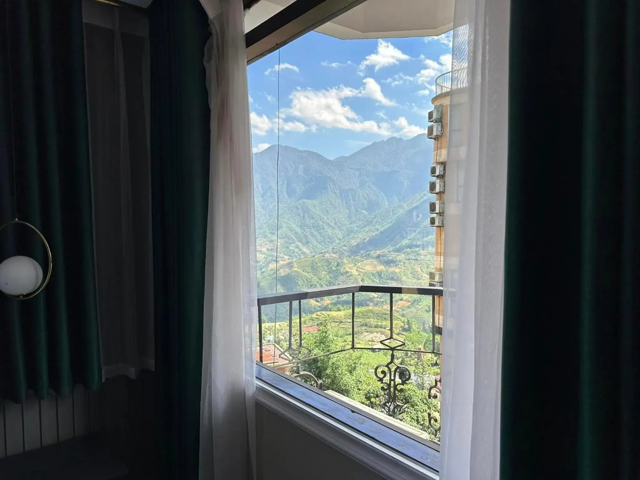 Mountain view in Swan Sapa Hotel Mountain view in Swan Sapa Hotel