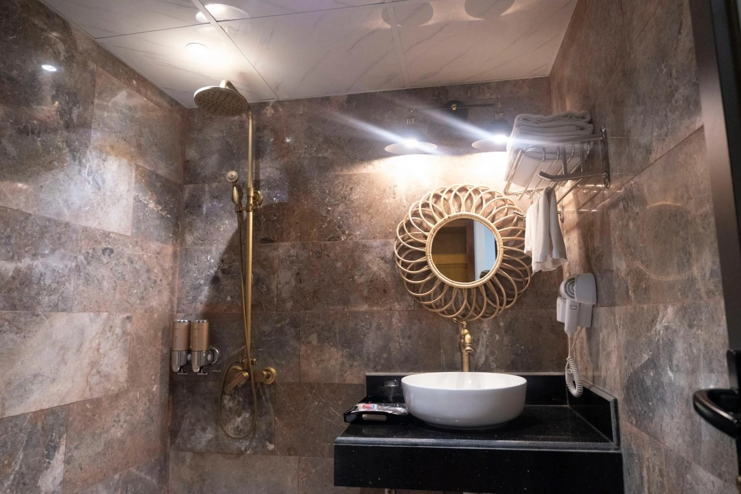 Bathroom in Swan Sapa Hotel