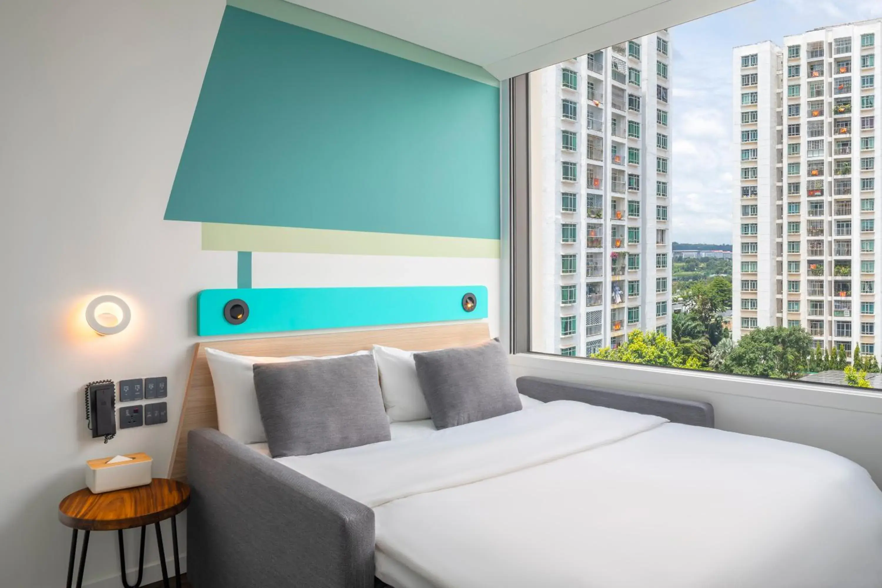 View (from property/room), Bed in Tru by Hilton Buon Ma Thuot City Centre View (from property/room), Bed in Tru by Hilton Buon Ma Thuot City Centre