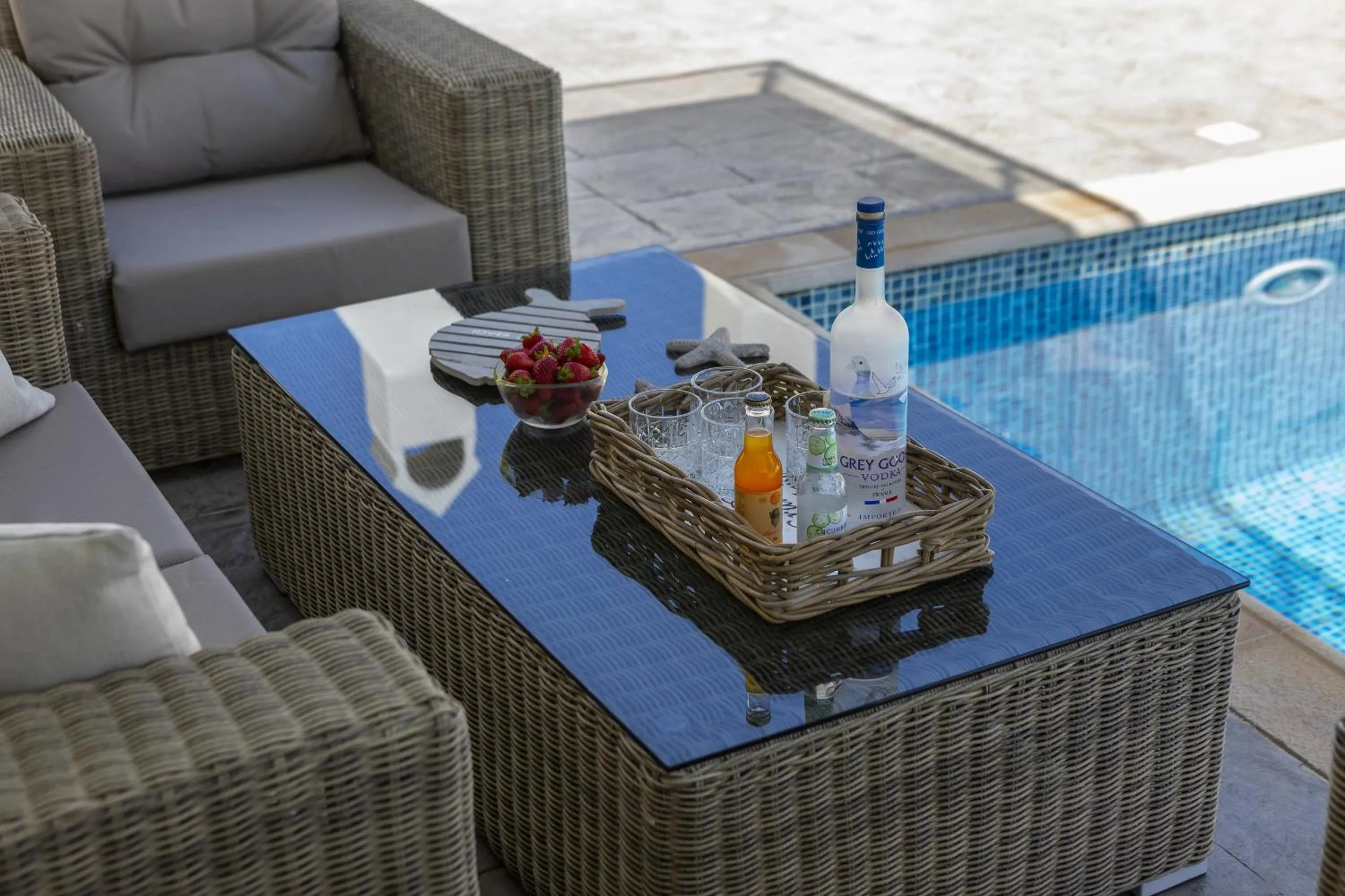 Swimming pool in Protaras Sunrise Beach Villa 2