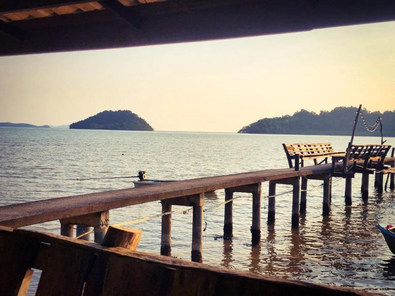 Sea view in Banmae Resort Kohchang