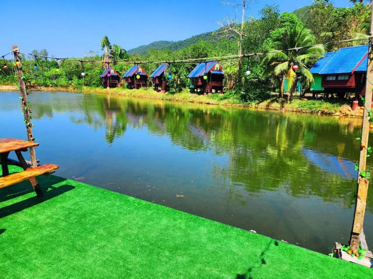 River view in Banmae Resort Kohchang River view in Banmae Resort Kohchang