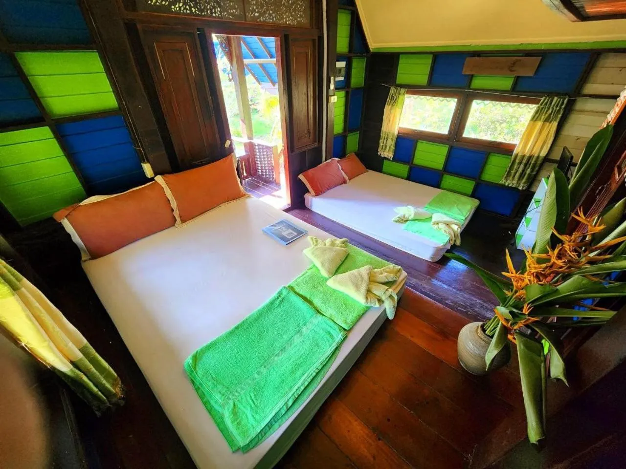 Bed in Banmae Resort Kohchang