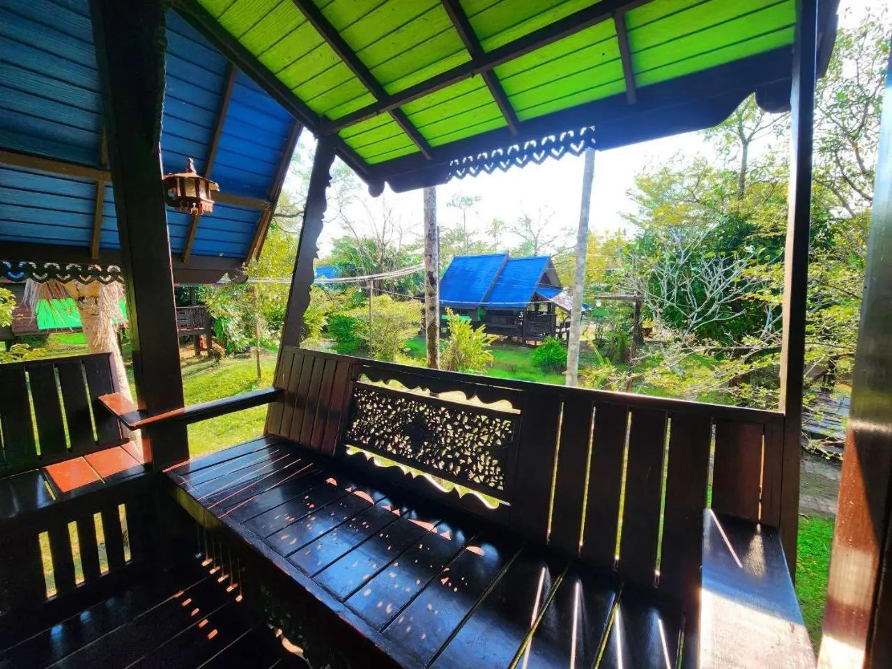 Balcony/Terrace in Banmae Resort Kohchang
