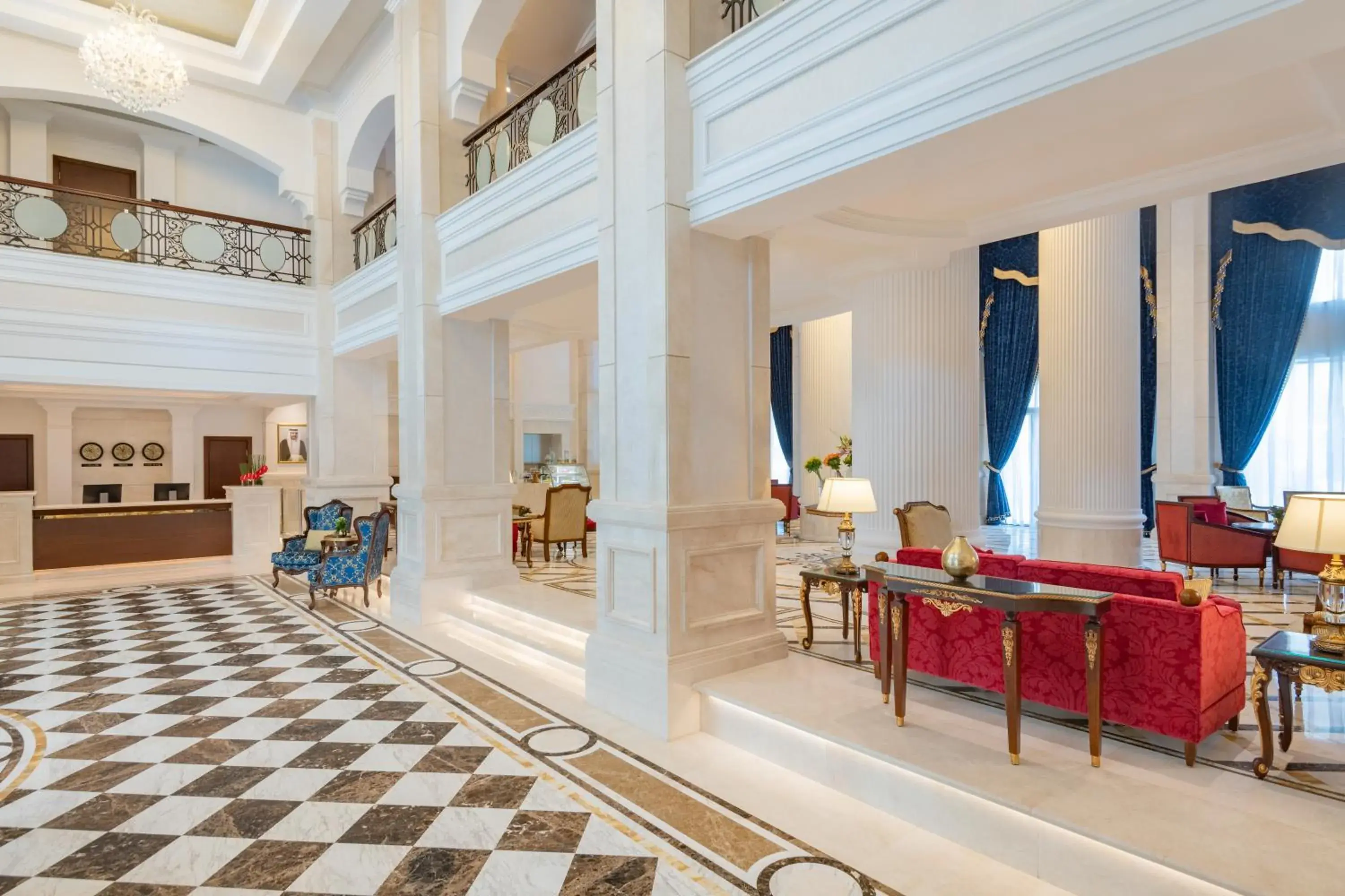 Lobby or reception in Riviera Rayhaan by Rotana Doha Lobby or reception in Riviera Rayhaan by Rotana Doha