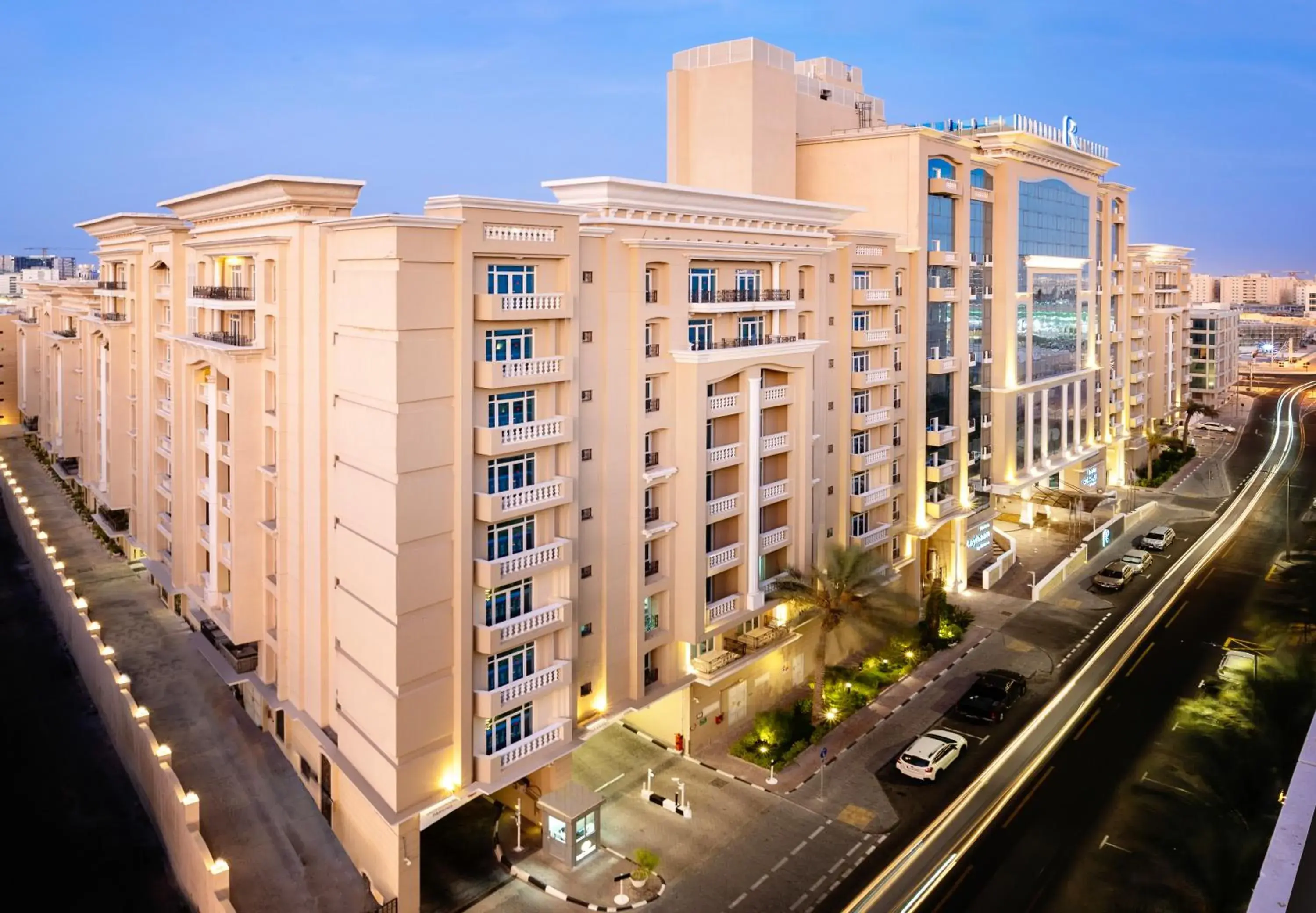 Property building in Riviera Rayhaan by Rotana Doha Property building in Riviera Rayhaan by Rotana Doha