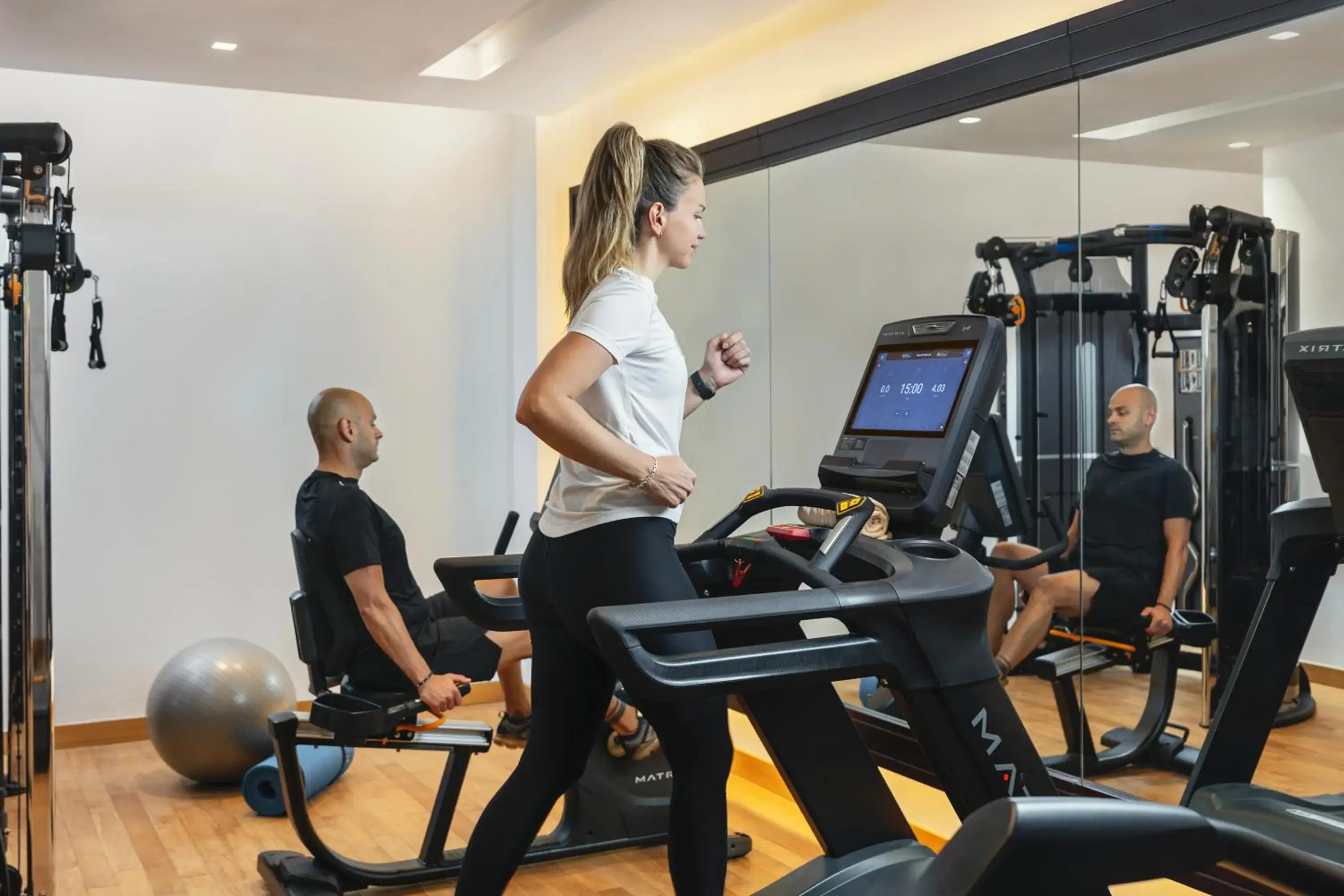 Fitness centre/facilities in Riviera Rayhaan by Rotana Doha Fitness centre/facilities in Riviera Rayhaan by Rotana Doha