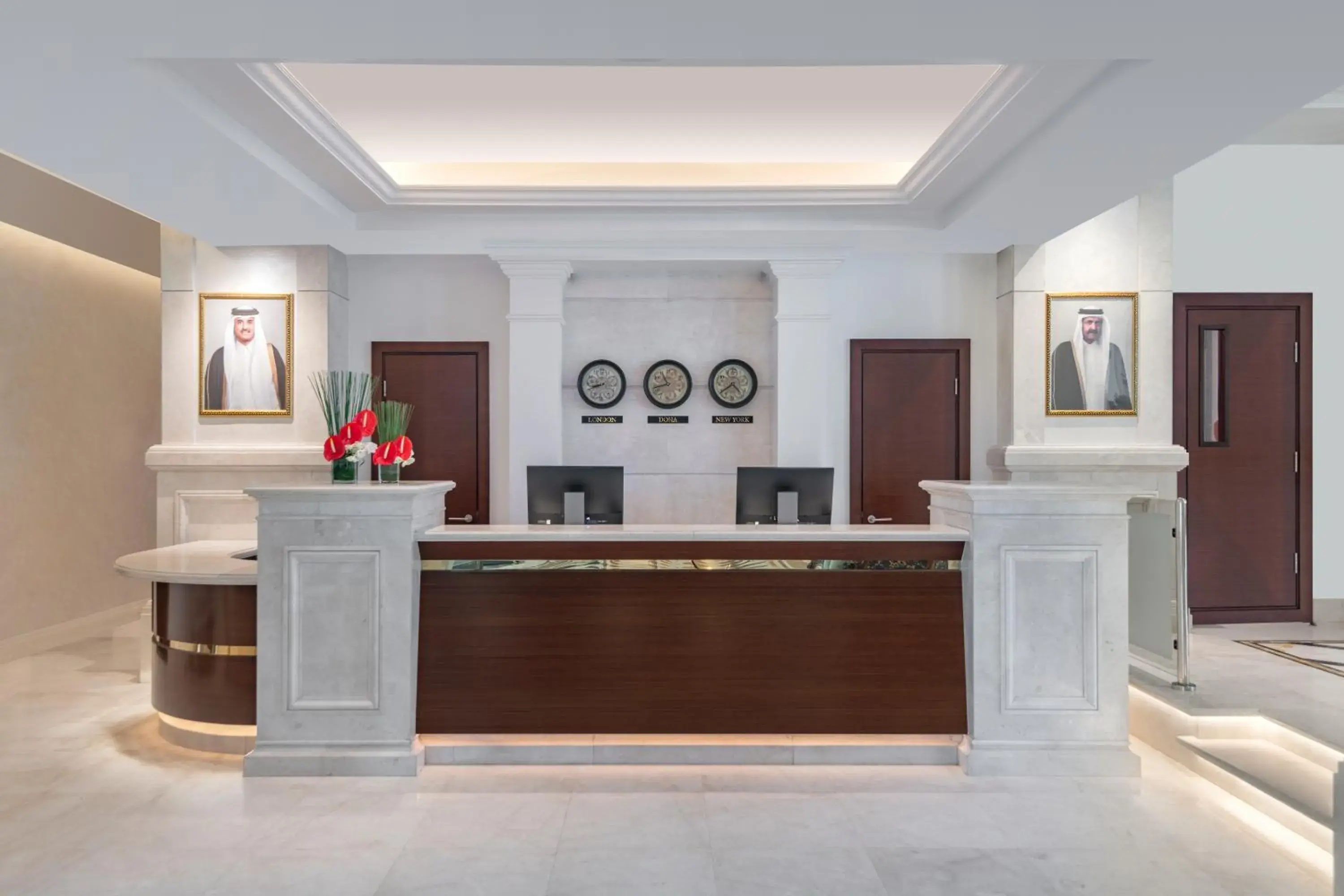 Lobby or reception in Riviera Rayhaan by Rotana Doha Lobby or reception in Riviera Rayhaan by Rotana Doha