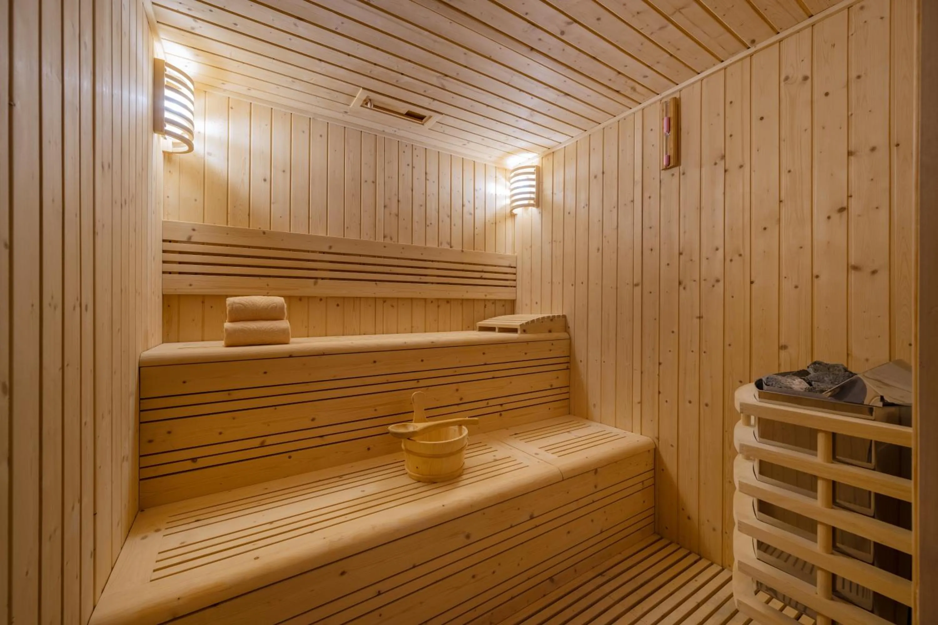 Sauna in Riviera Rayhaan by Rotana Doha