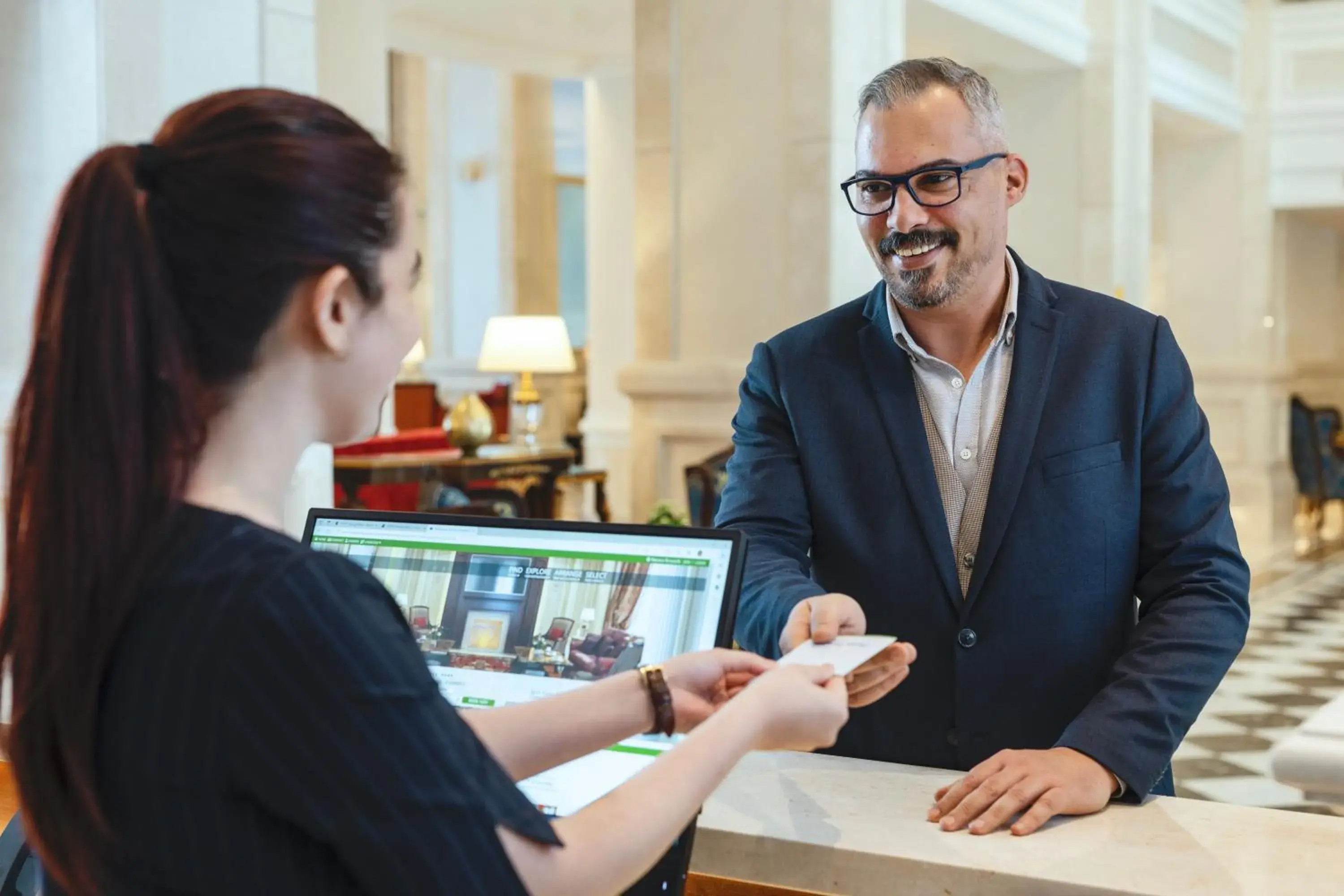 Lobby or reception in Riviera Rayhaan by Rotana Doha Lobby or reception in Riviera Rayhaan by Rotana Doha