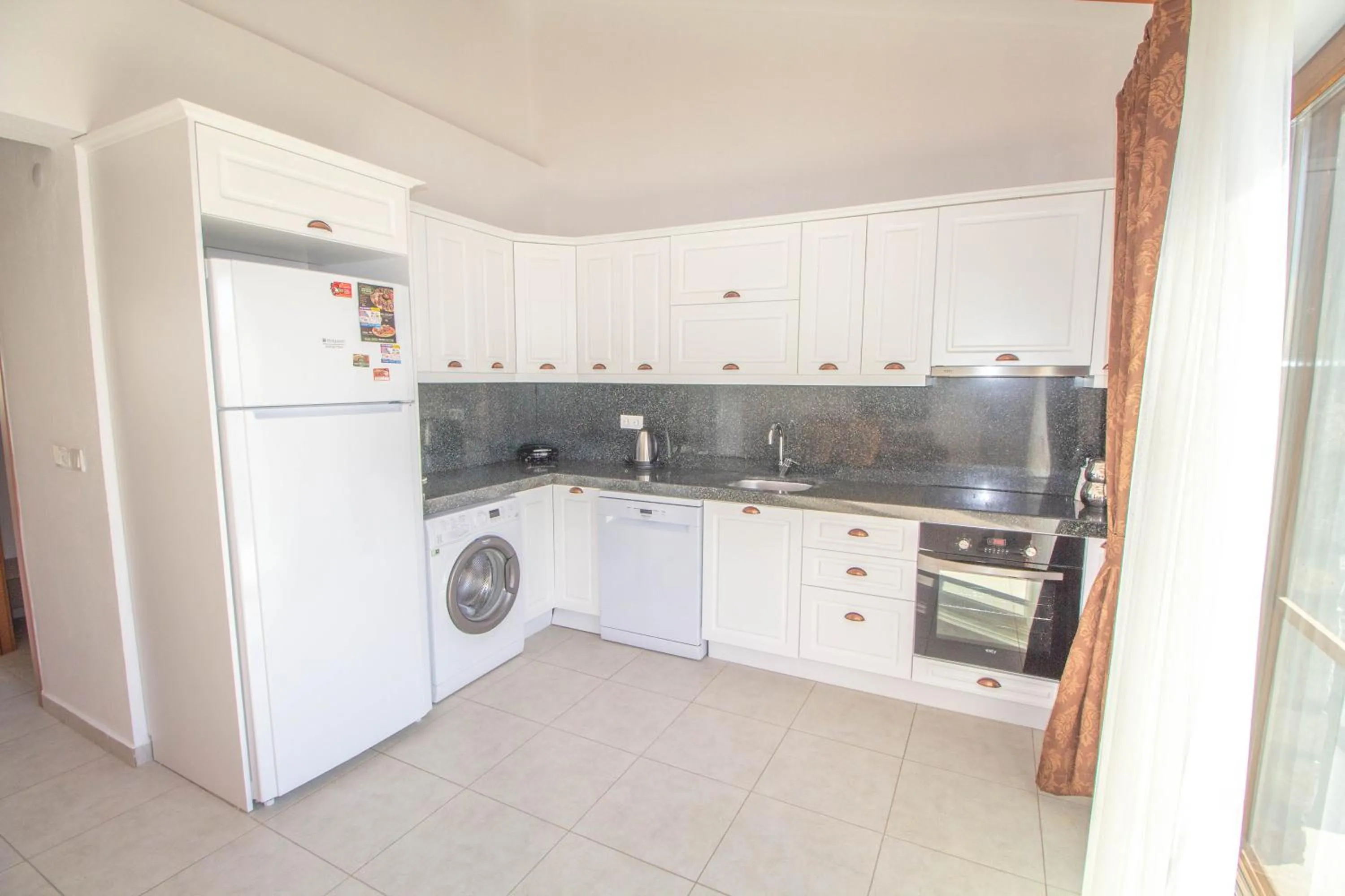 Kitchen or kitchenette in Likya Garnet 2+1 Villa, Özel Havuzlu, Fethiye