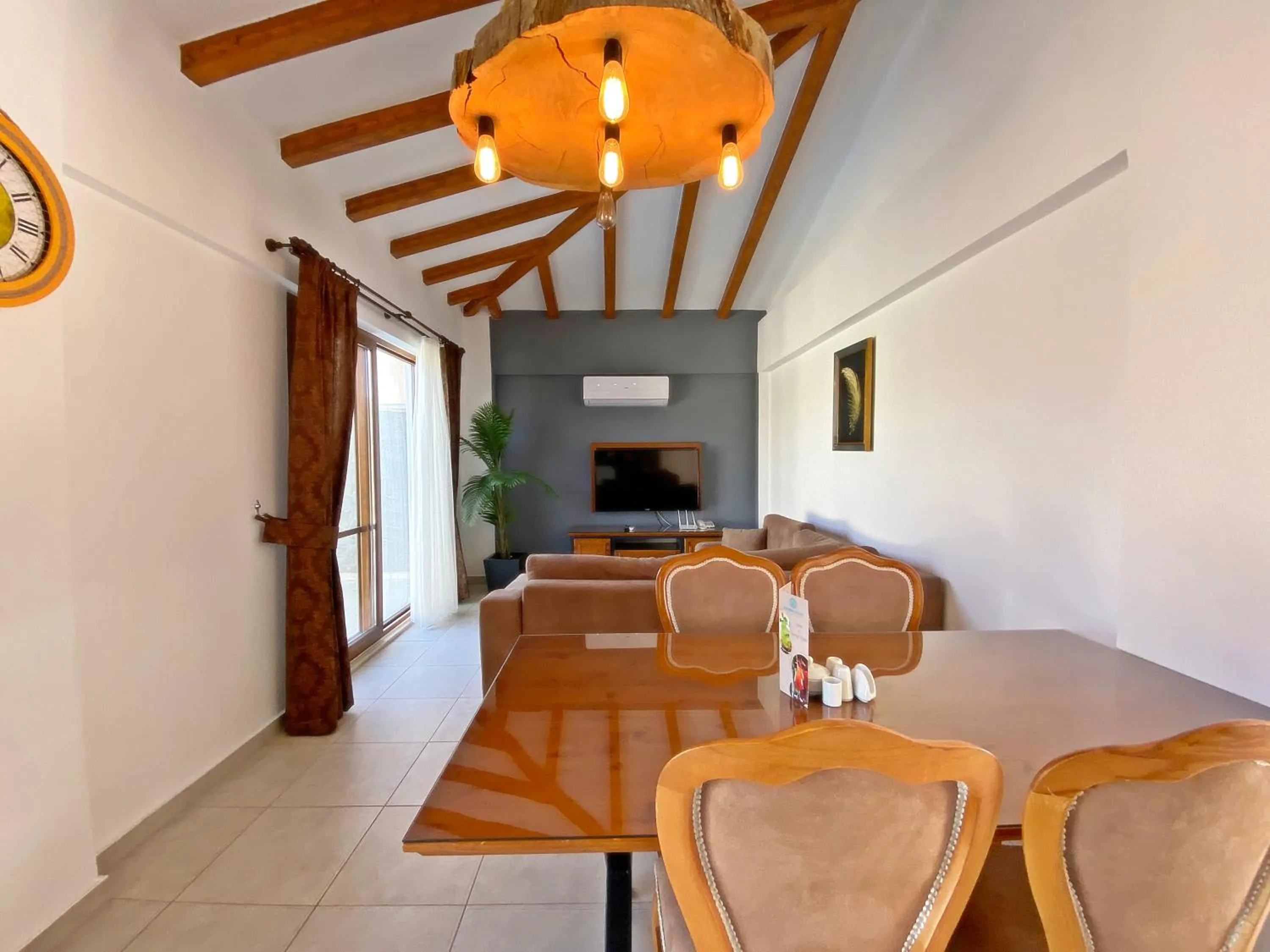 Communal lounge/ TV room in Likya Garnet 2+1 Villa, Özel Havuzlu, Fethiye