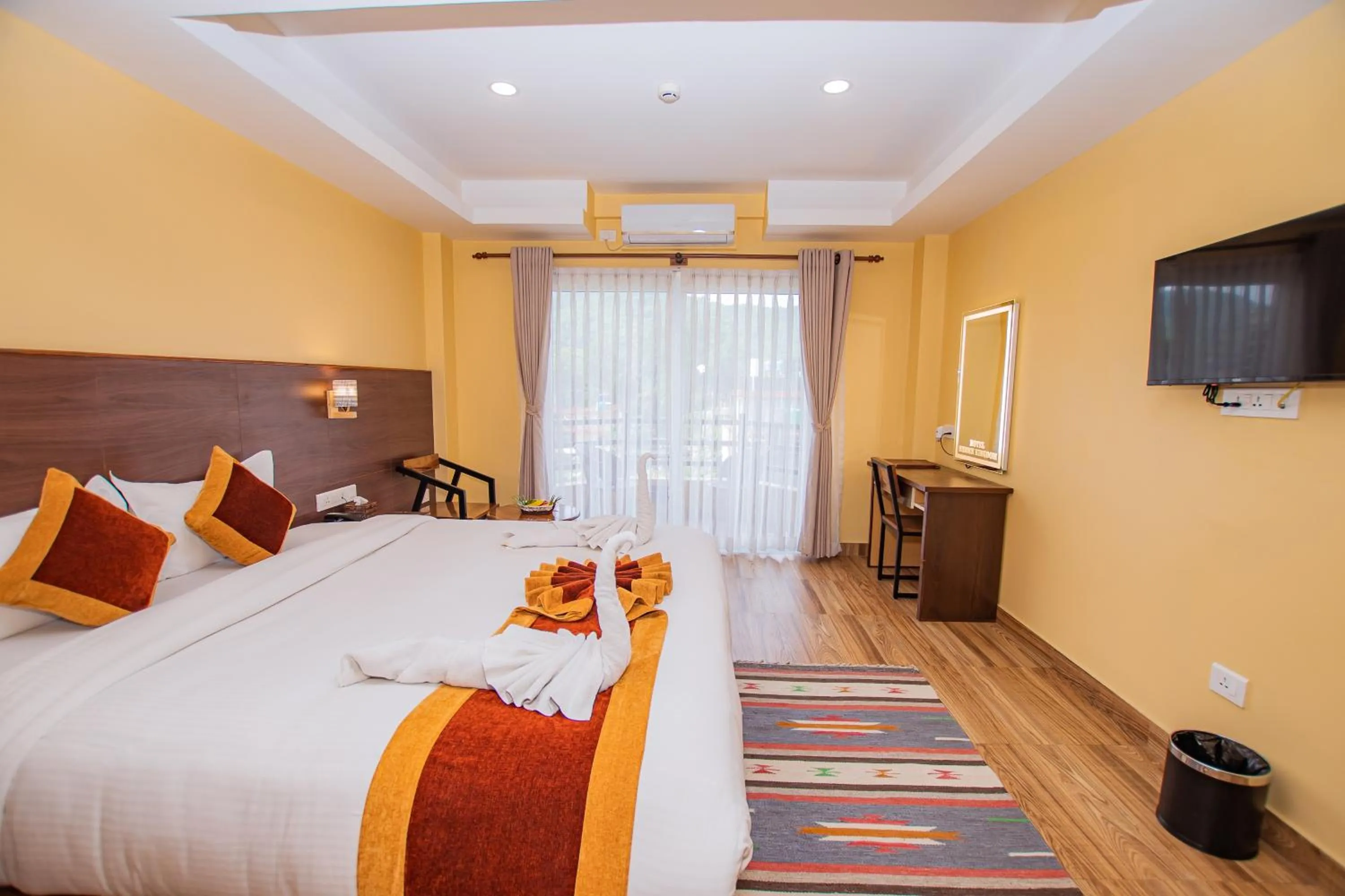 Bed in Hotel Hidden Kingdom