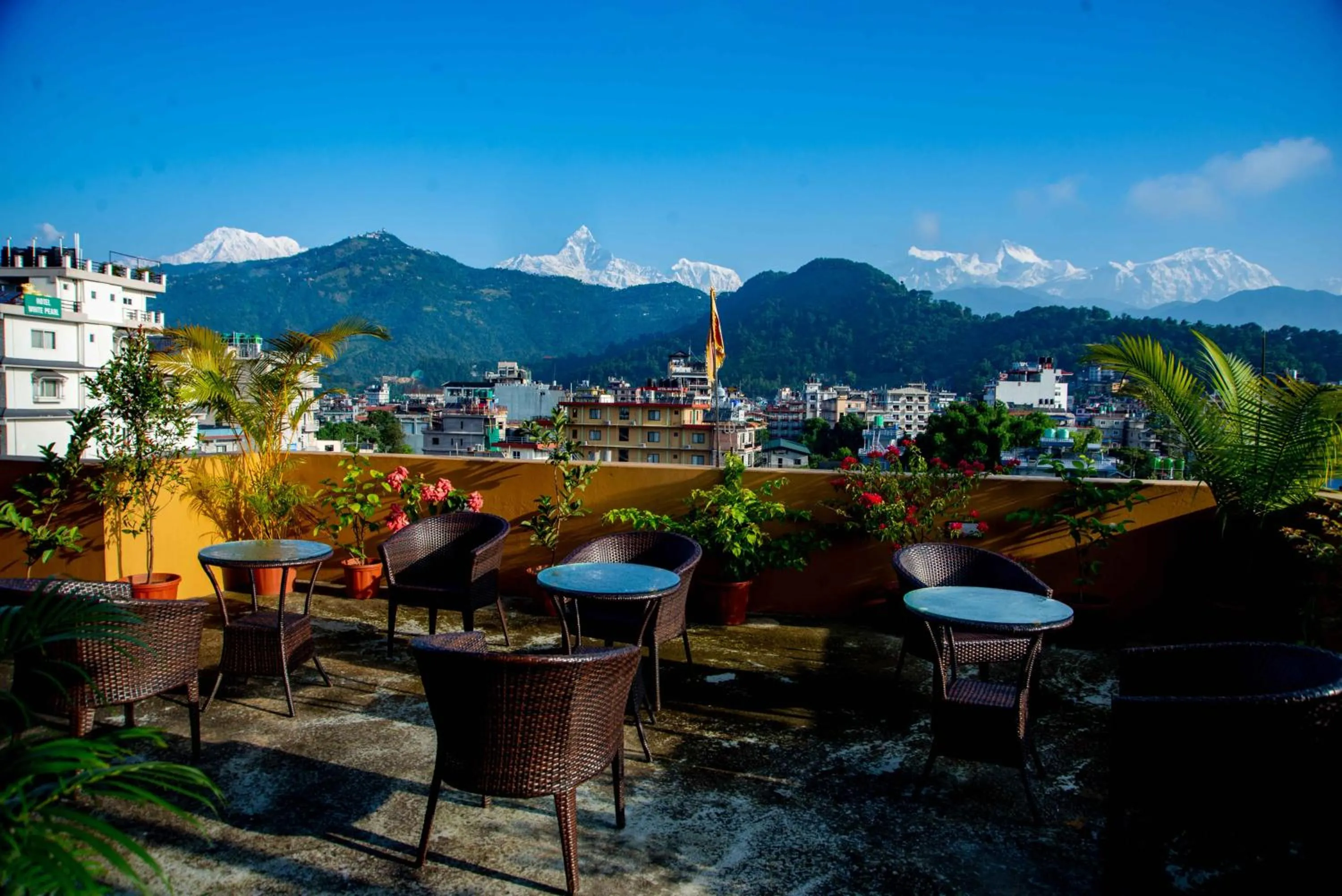 Mountain view in Hotel Hidden Kingdom